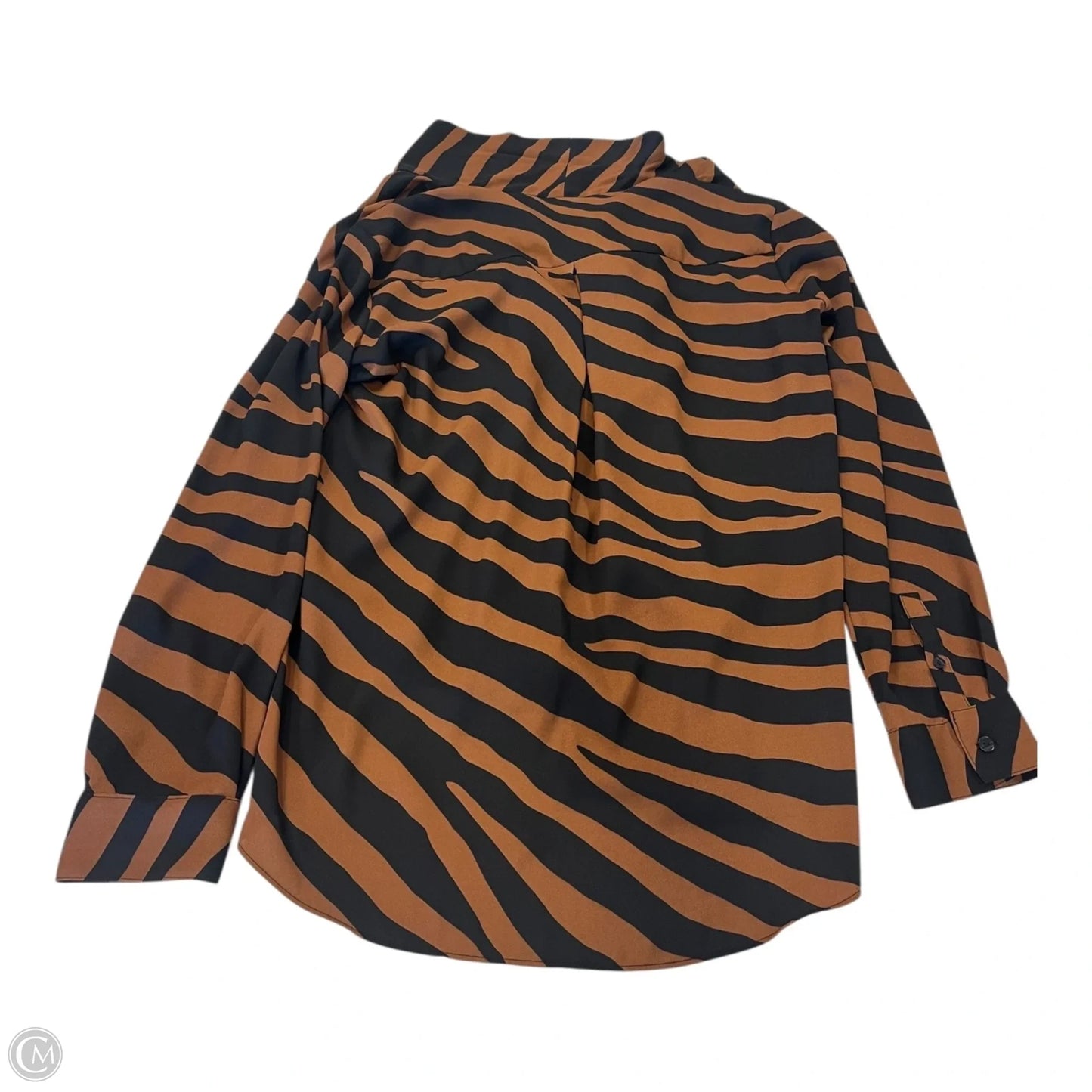 Top Long Sleeve By Worthington In Multi-colored, Size: S