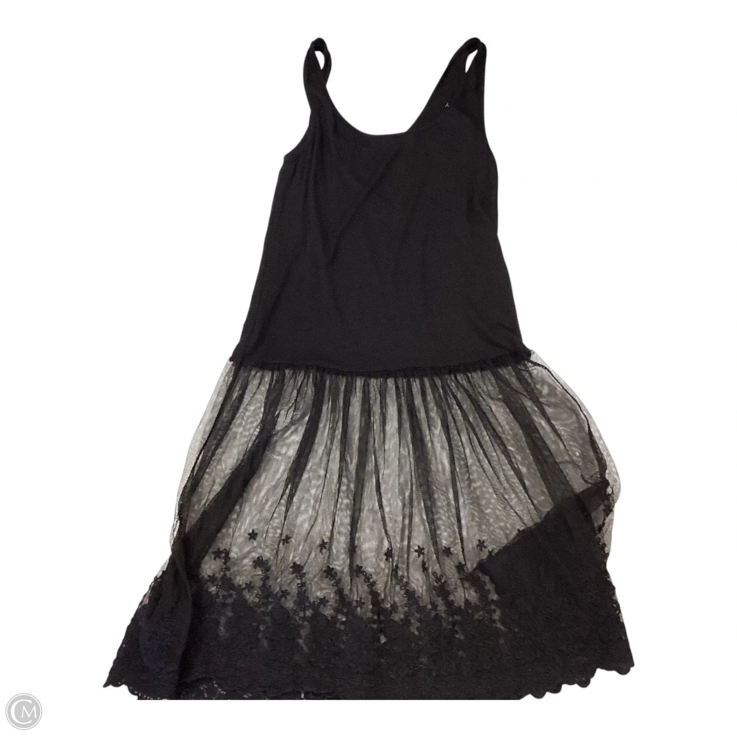 Top Sleeveless By Clothes Mentor In Black, Size: M