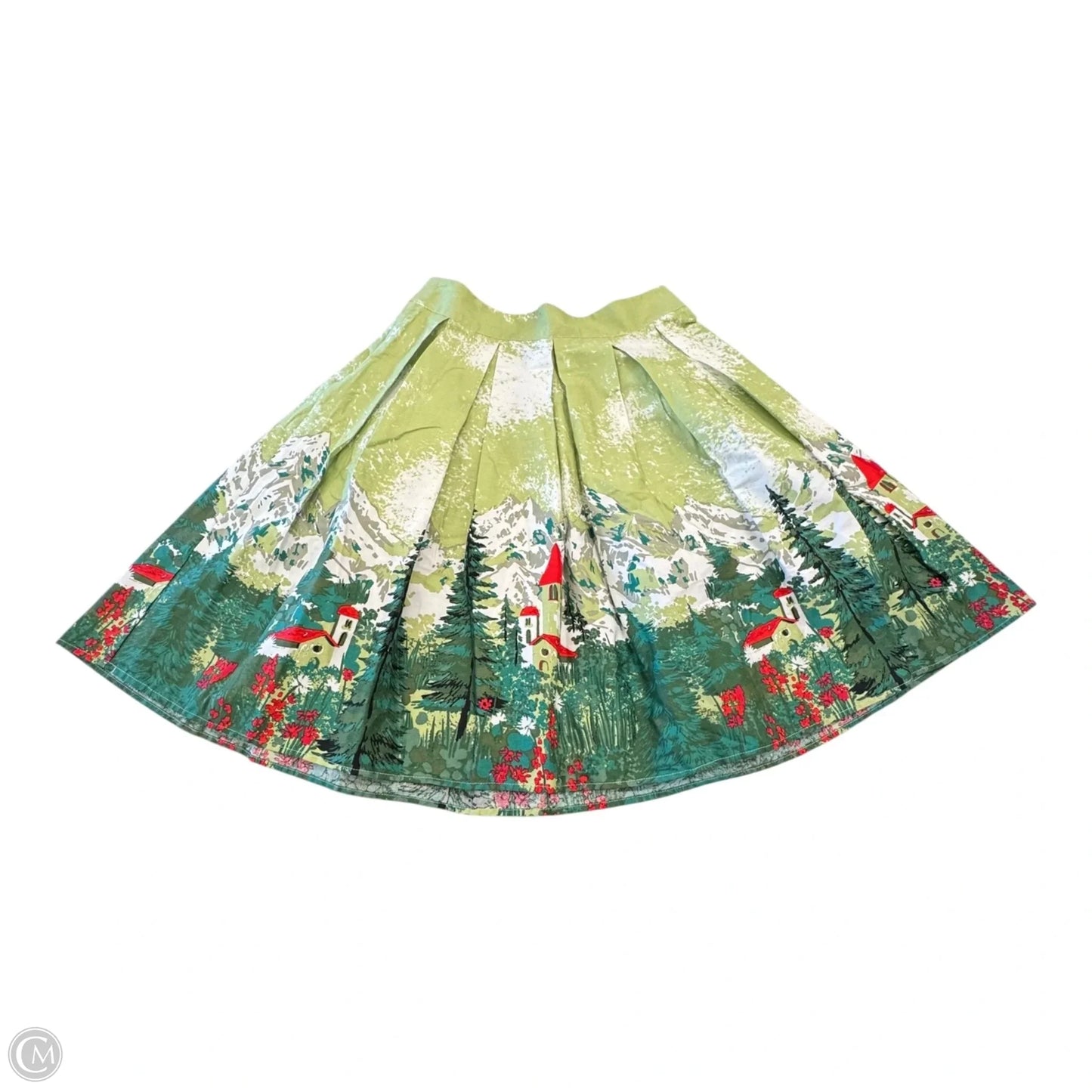 Skirt Midi By Clothes Mentor In Multi-colored, Size: L