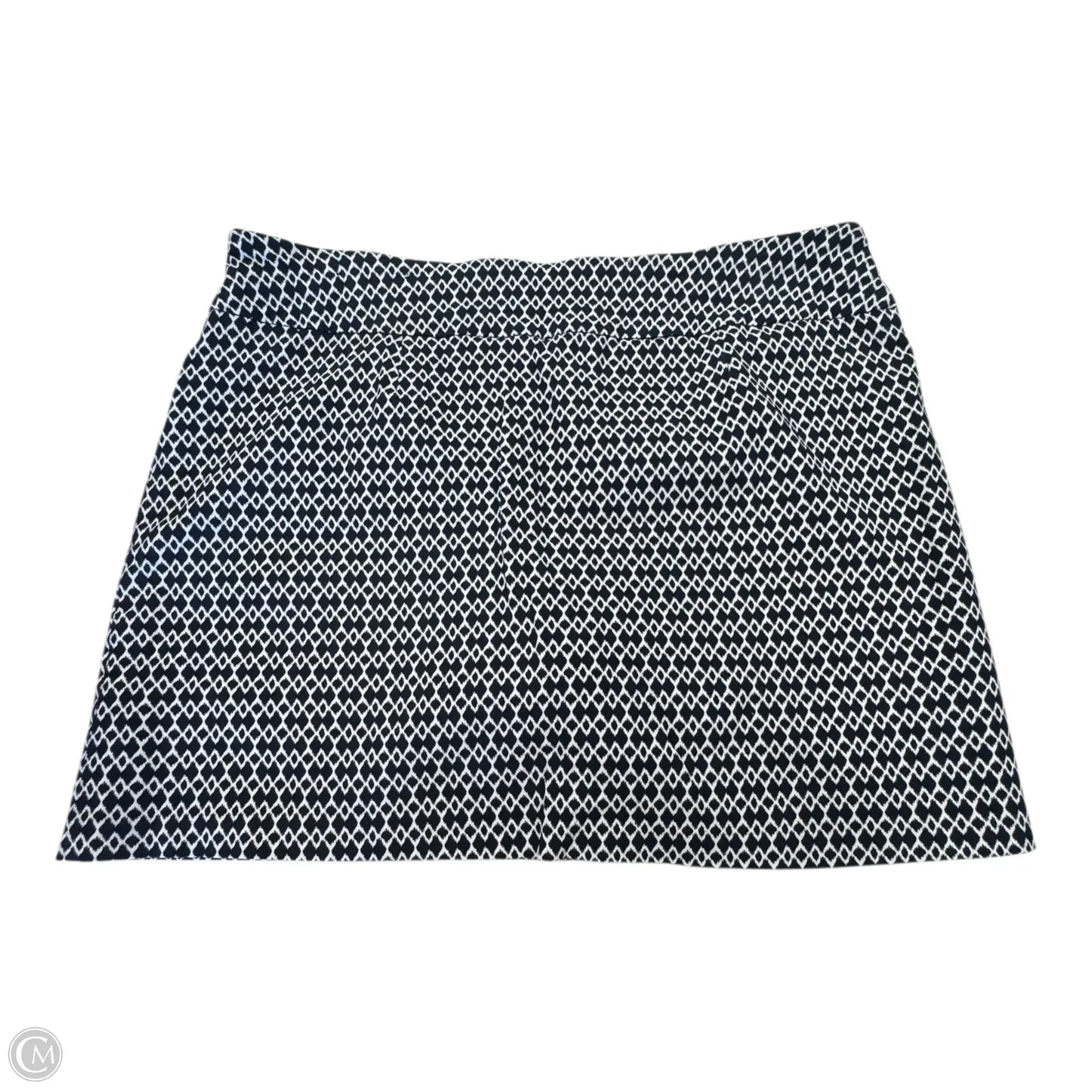 Skort By Attyre In Blue & White, Size: 20