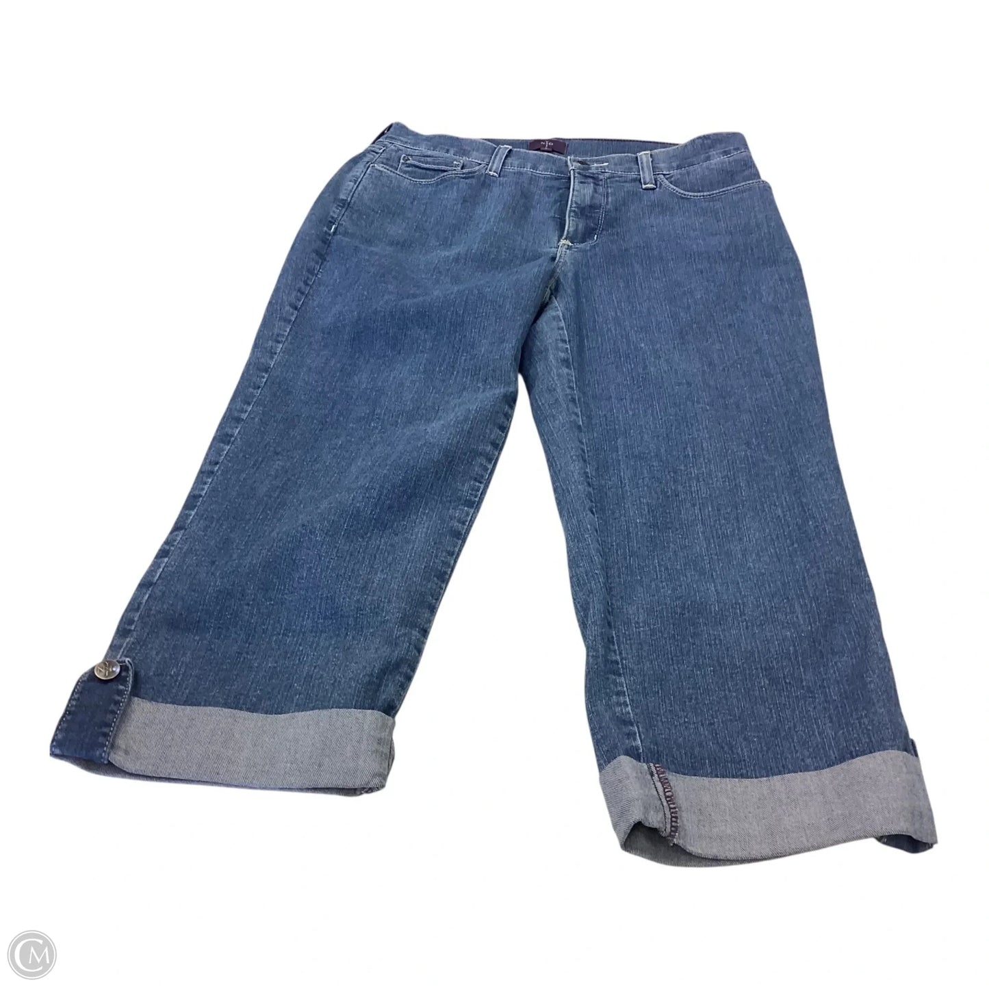 Capris By Not Your Daughters Jeans In Blue Denim, Size: 8