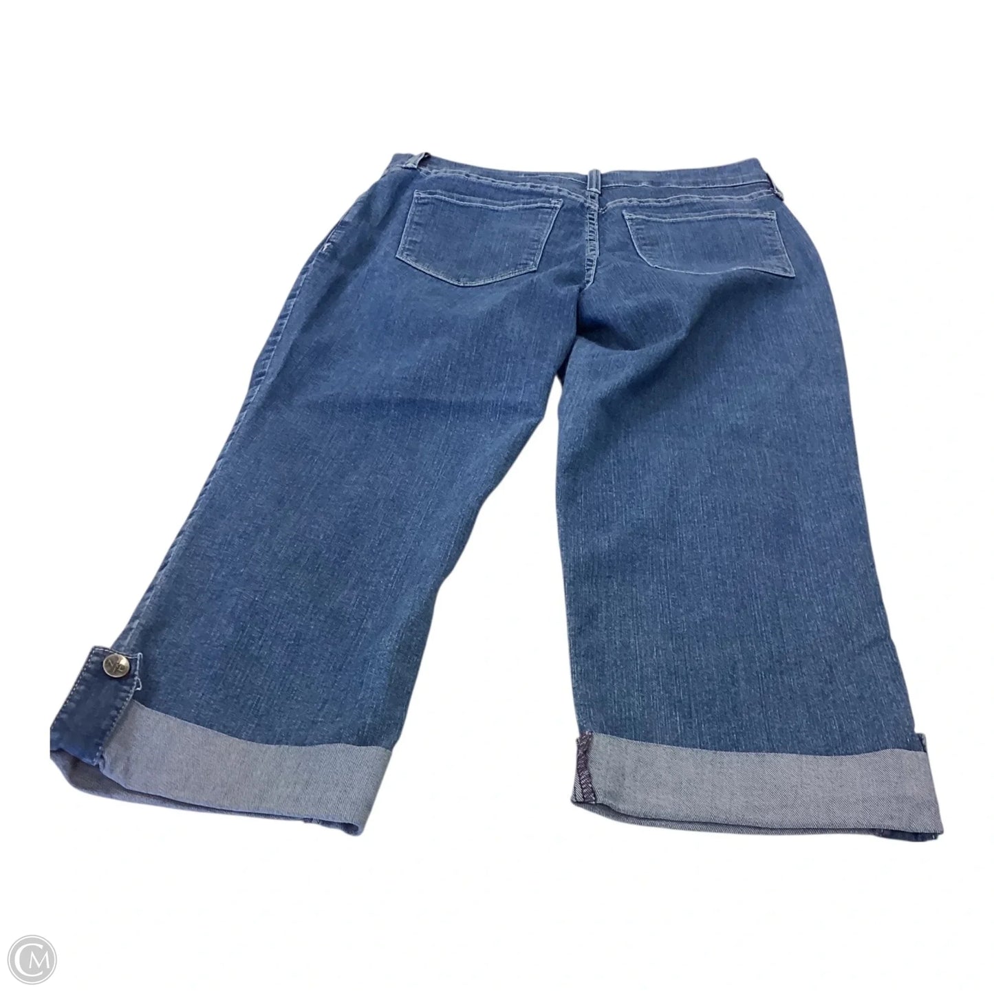 Capris By Not Your Daughters Jeans In Blue Denim, Size: 8