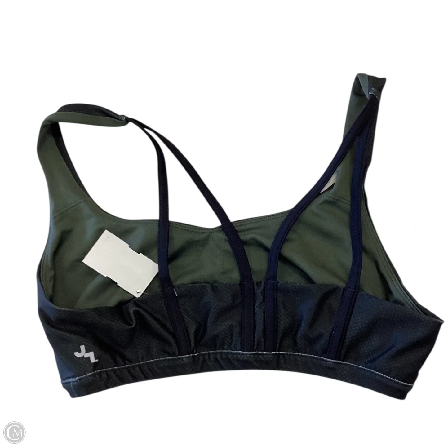 Athletic Bra By Joy Lab In Black & Green, Size: L
