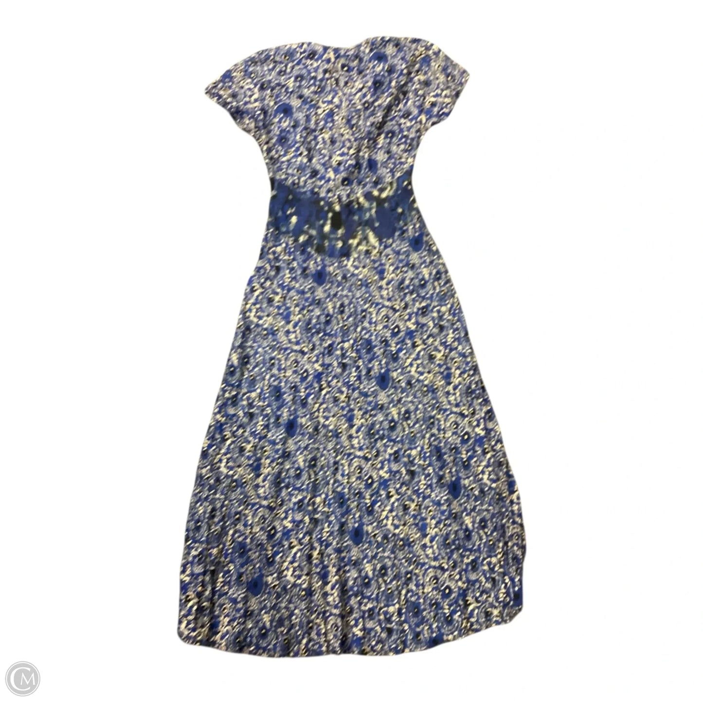 Dress Casual Maxi By Carole Little In Blue, Size: 8