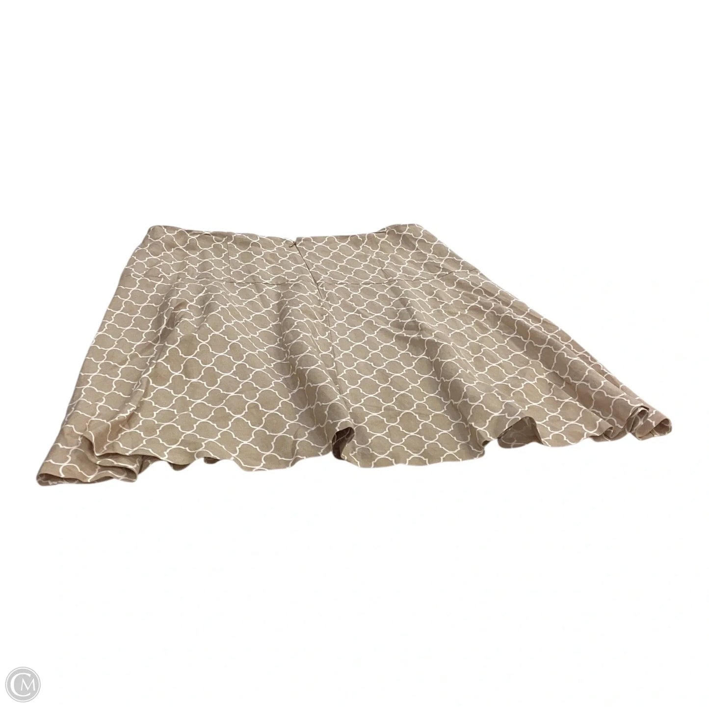 Skirt Mini & Short By Ann Taylor In Tan, Size: 16