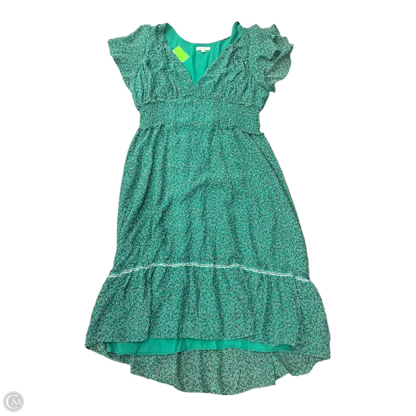 Dress Casual Midi By Max Studio In Green, Size: L