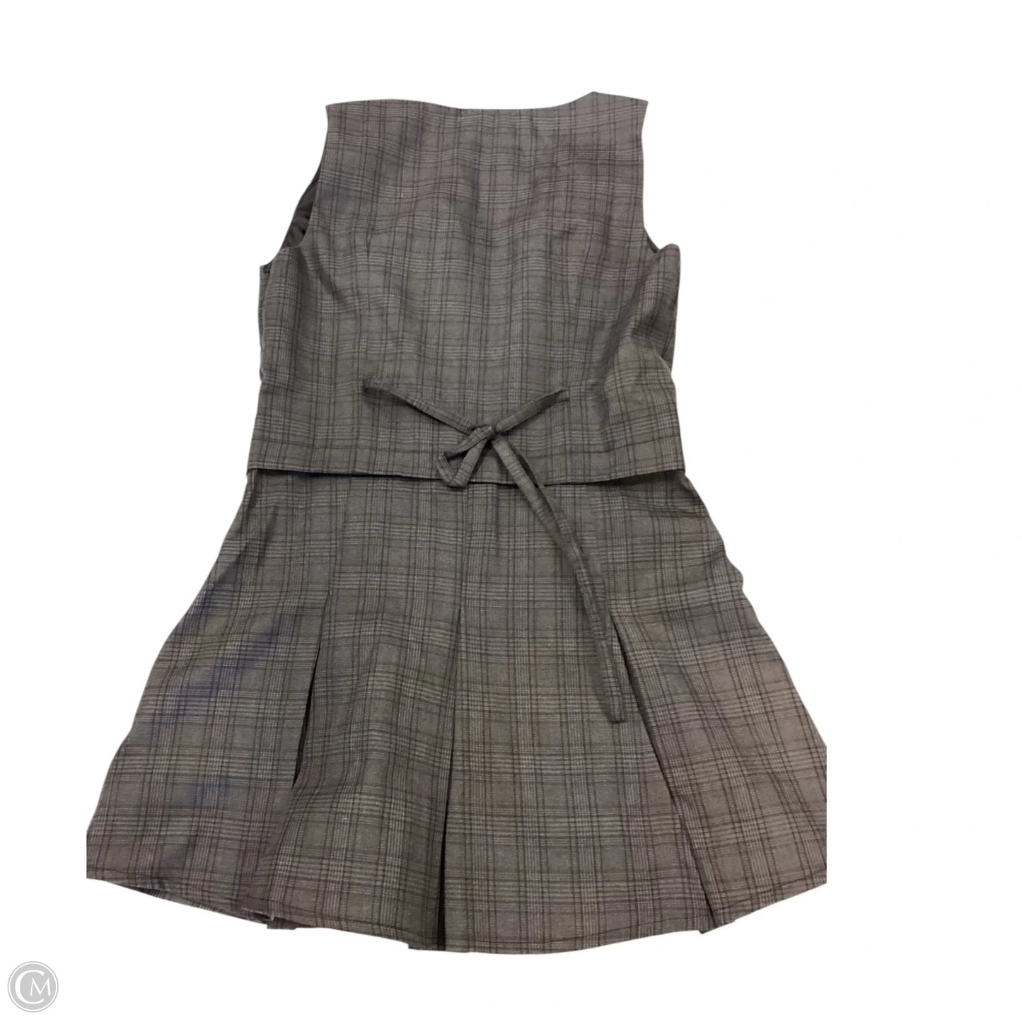 Dress Casual Short By Lush In Plaid Pattern, Size: L