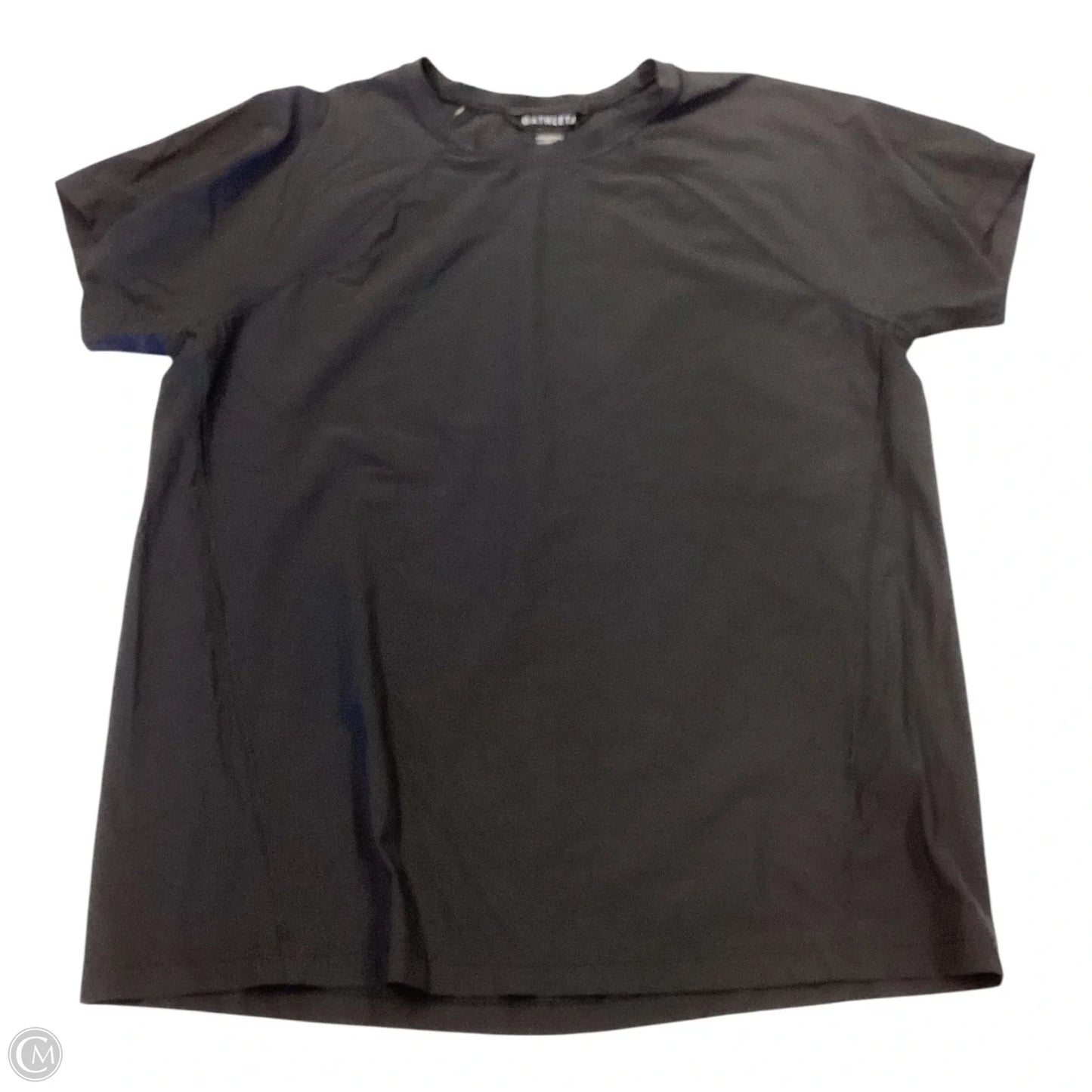 Athletic Top Short Sleeve By Athleta In Black, Size: Xs