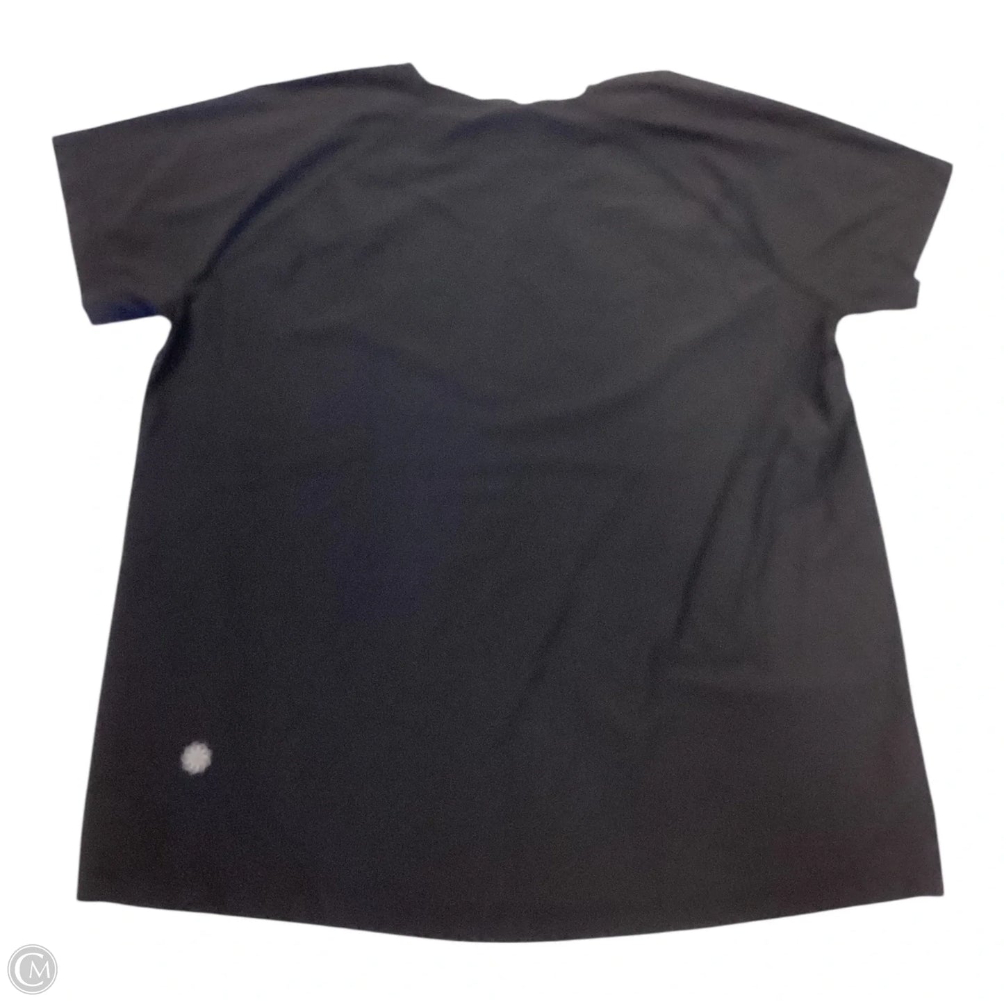 Athletic Top Short Sleeve By Athleta In Black, Size: Xs