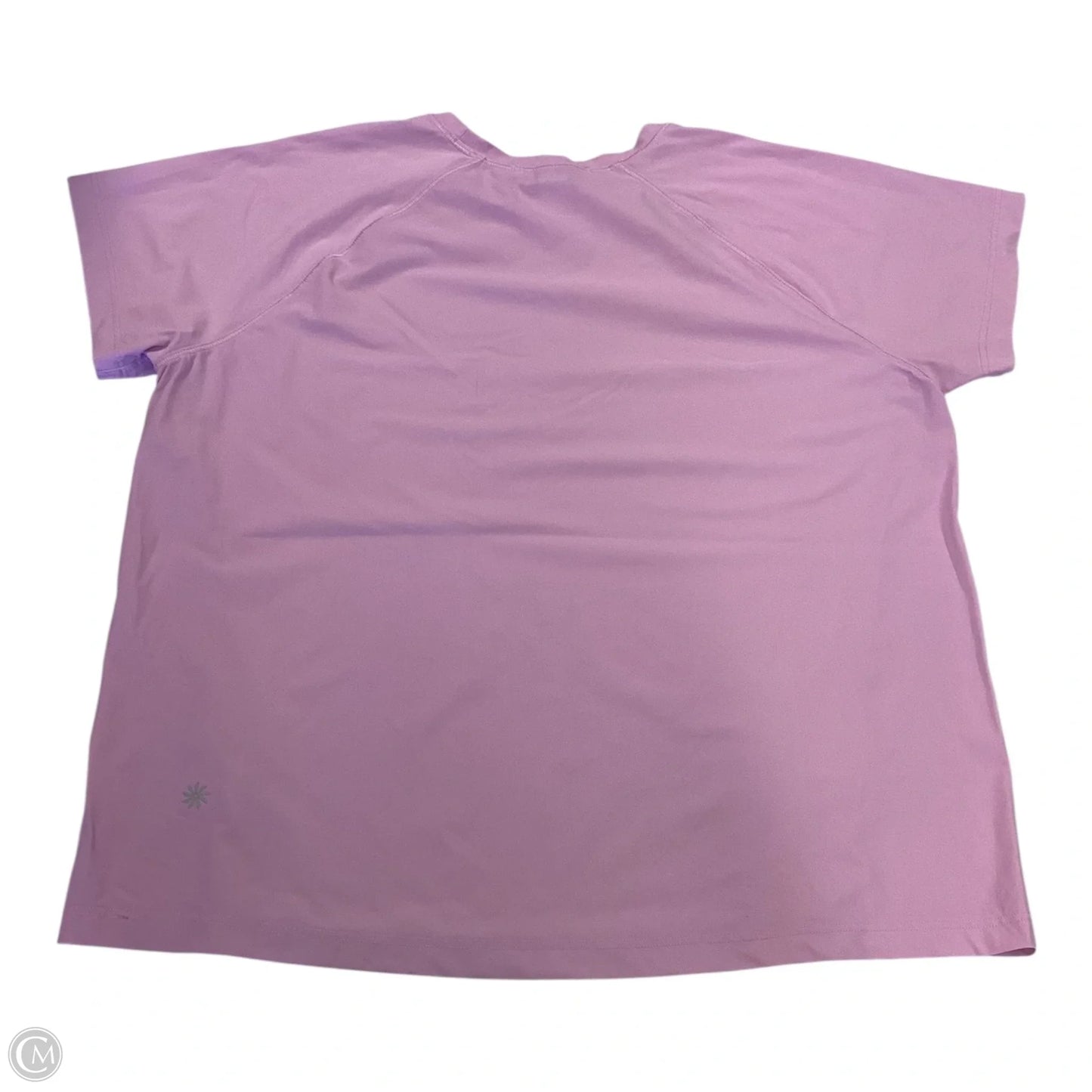 Athletic Top Short Sleeve By Athleta In Pink, Size: S