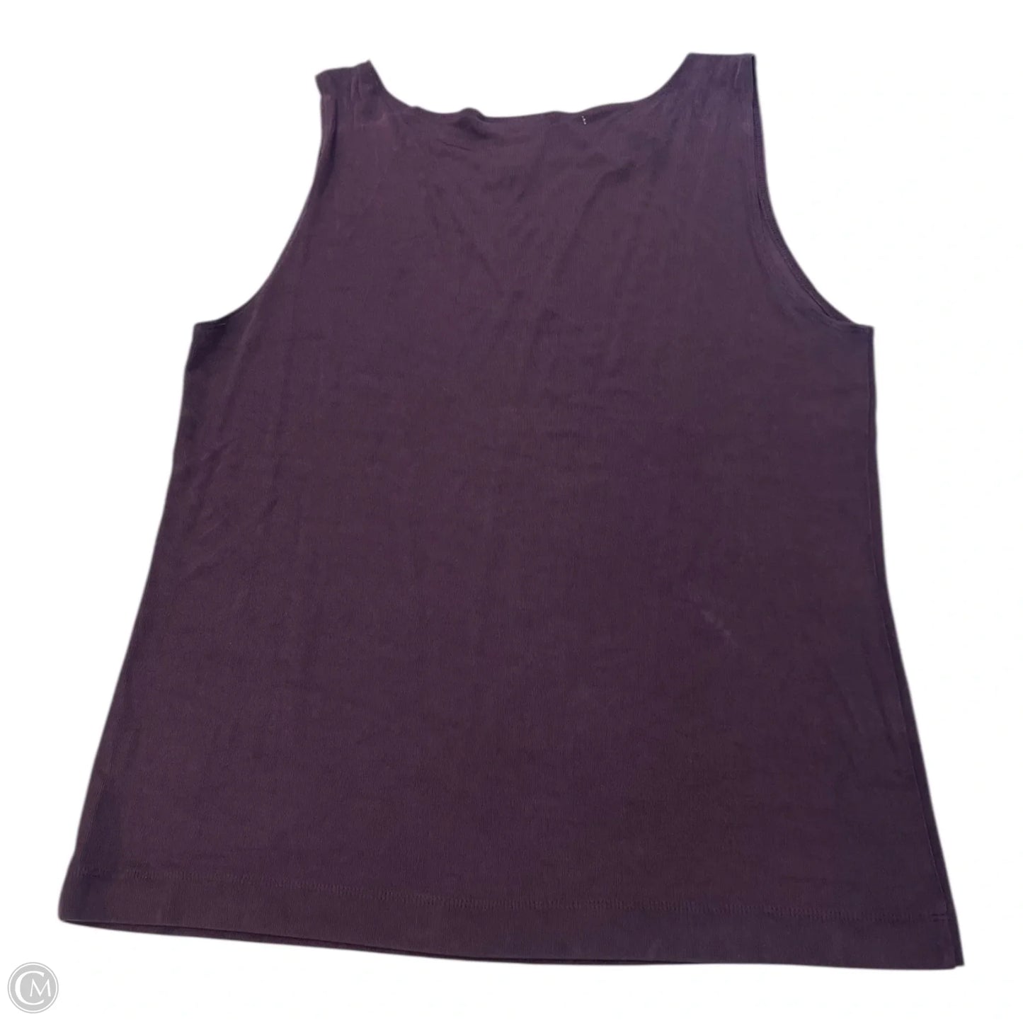 Top Sleeveless By Chicos In Purple, Size: L