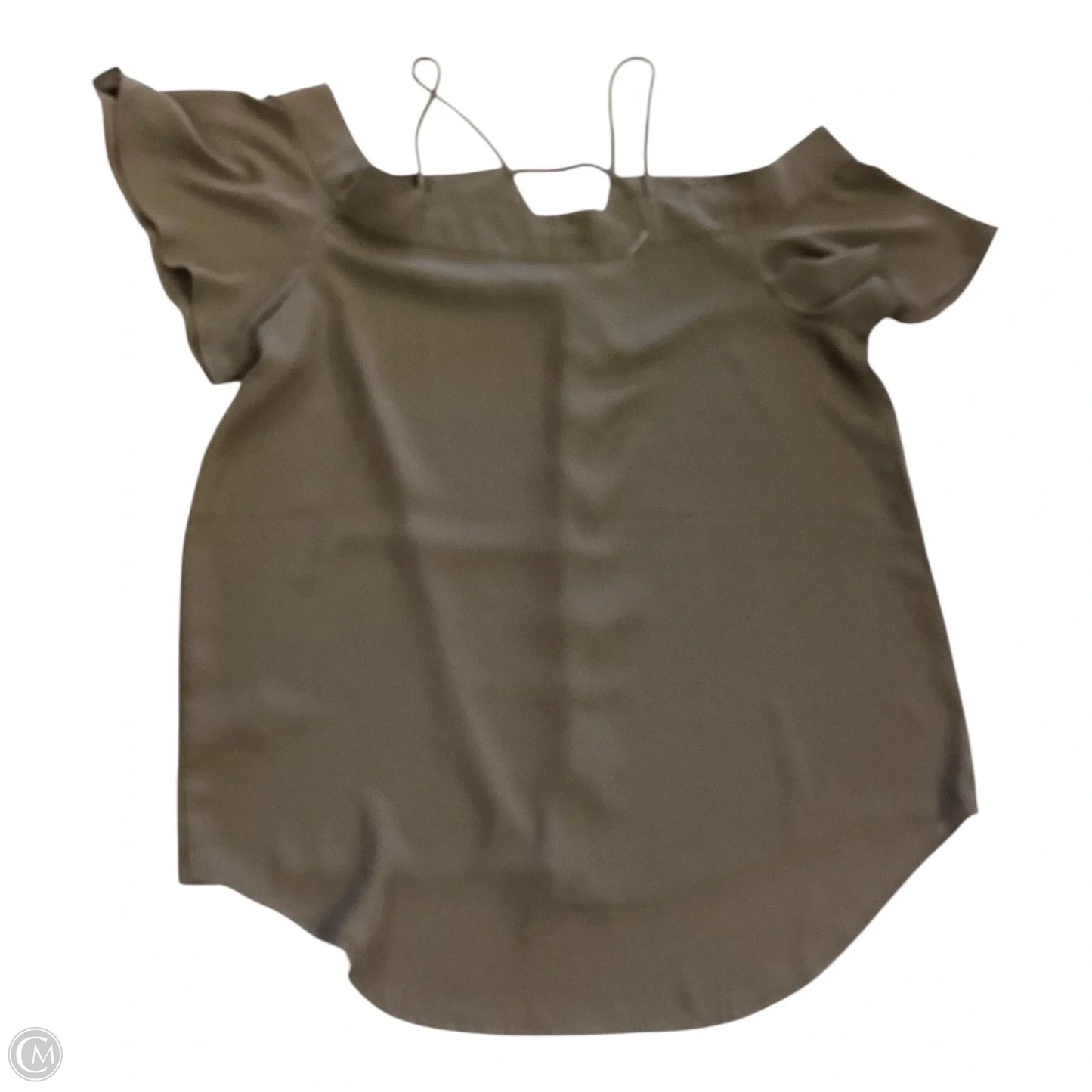 Top Short Sleeve By Express In Green, Size: S