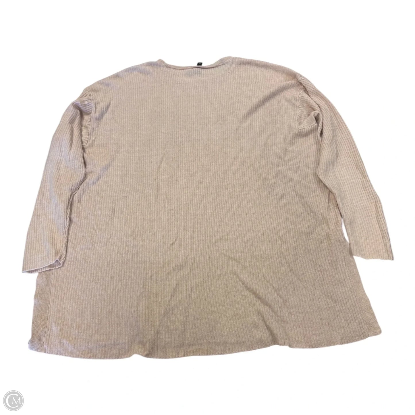 Top Long Sleeve By Eileen Fisher In Pink, Size: L