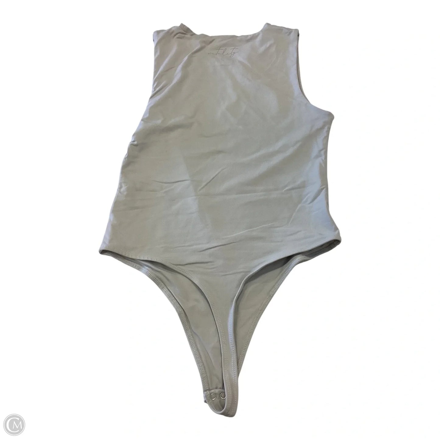 Bodysuit By Clothes Mentor In Grey, Size: S