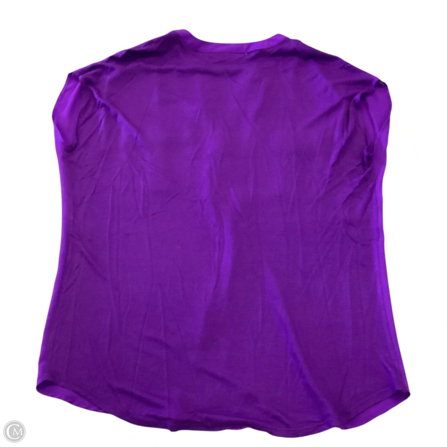 Top Short Sleeve By Inc In Purple, Size: M