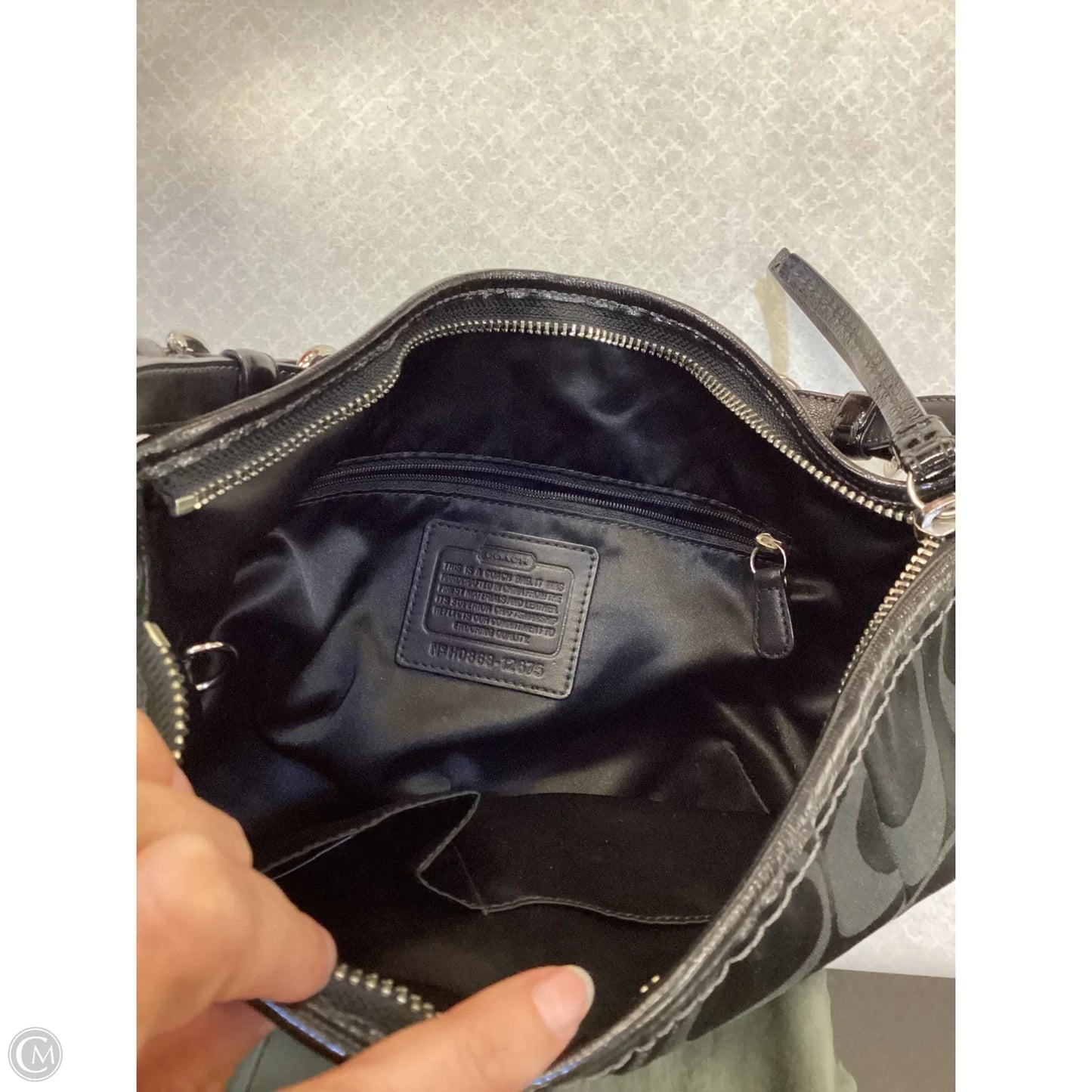 Handbag Designer By Coach, Size: Medium