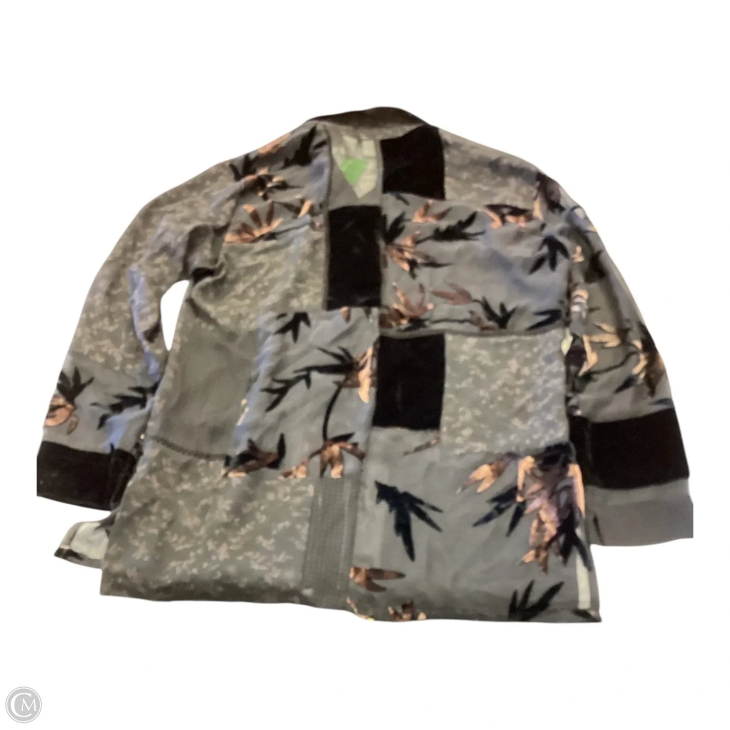 Top Long Sleeve By Chicos In Black, Size: M