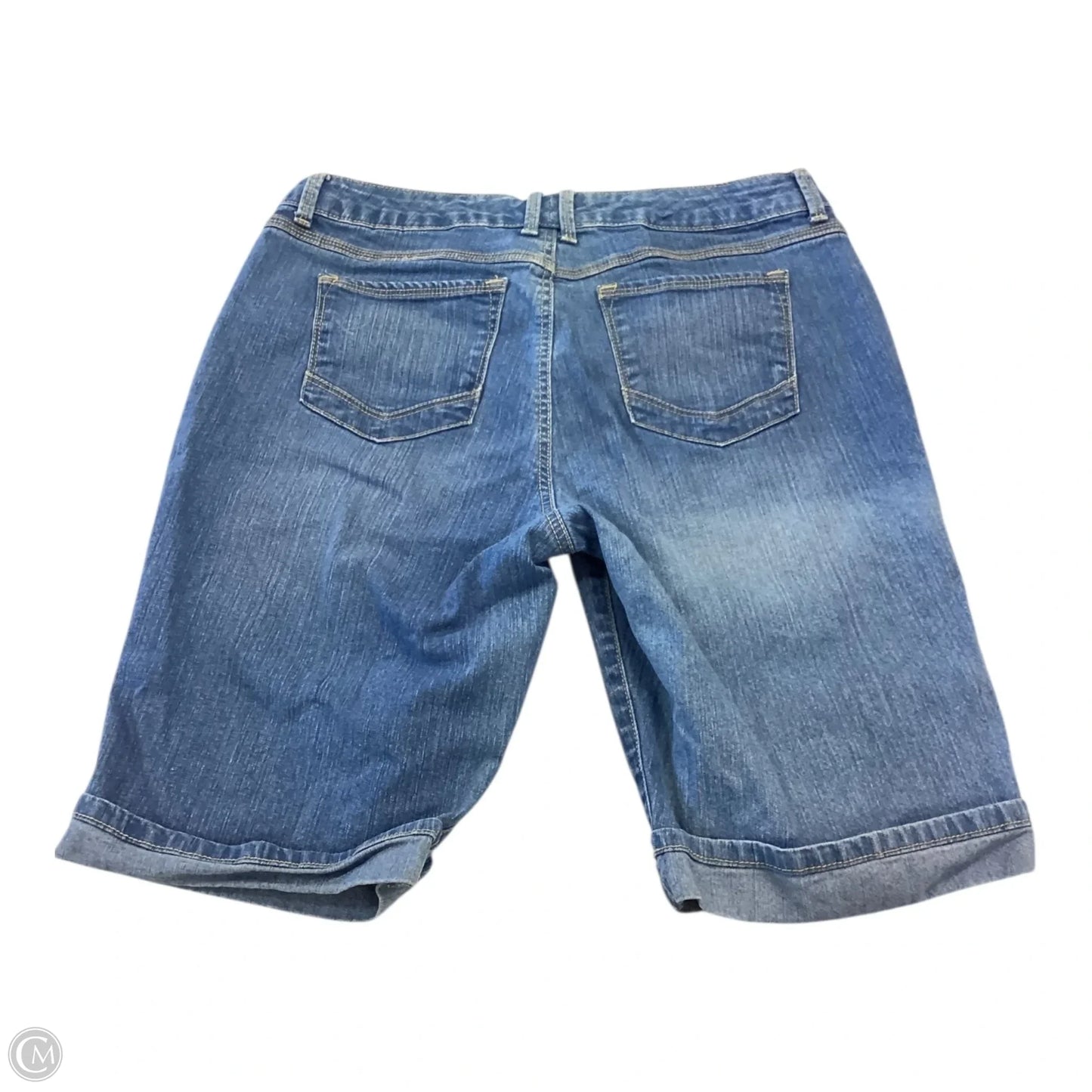 Shorts By Gloria Vanderbilt In Blue Denim, Size: 10