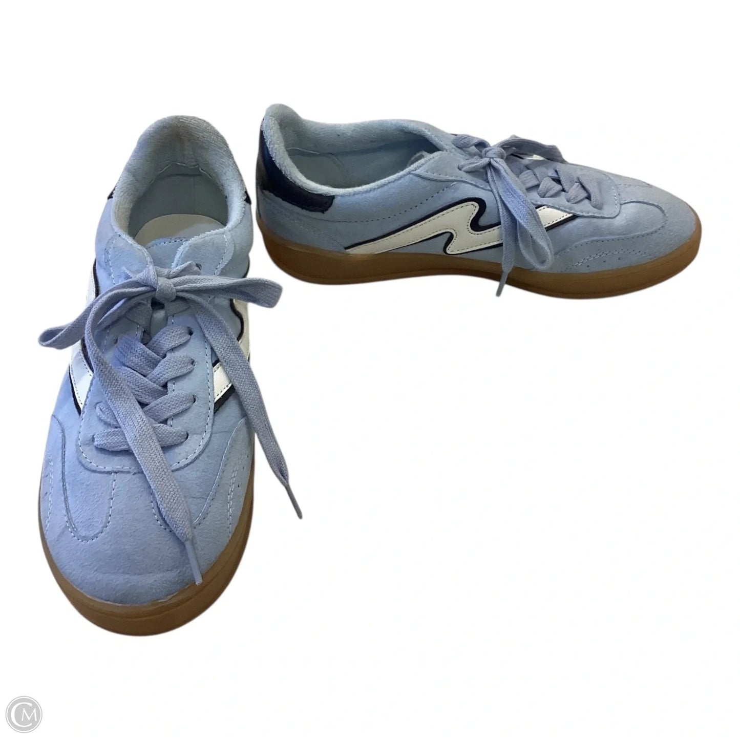 Shoes Sneakers By Madden Girl In Blue, Size: 6