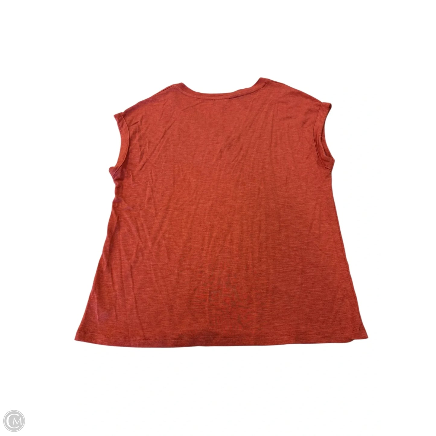 Top Short Sleeve By Jessica Simpson In Orange, Size: L