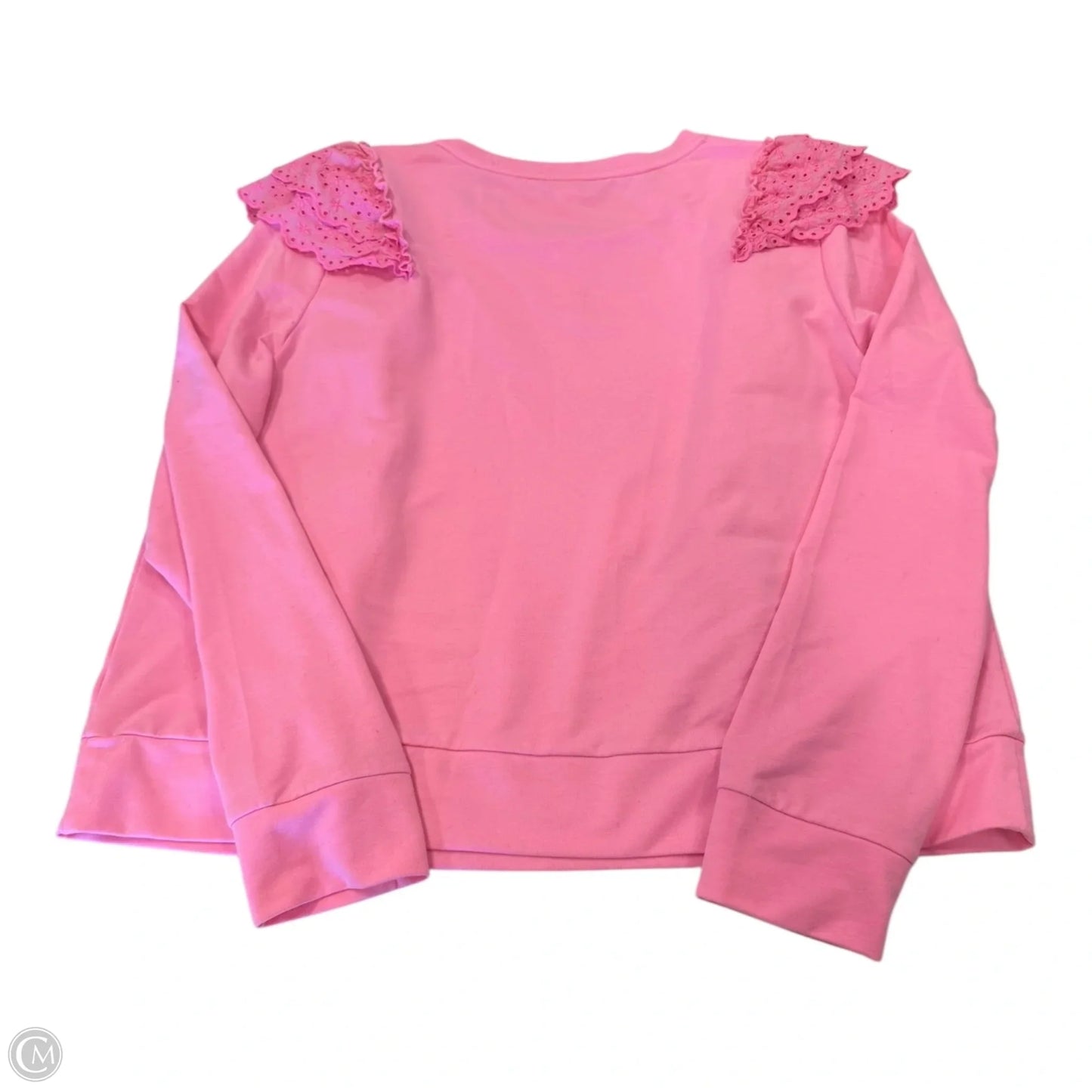 Top Long Sleeve Designer By Lilly Pulitzer In Pink, Size: L