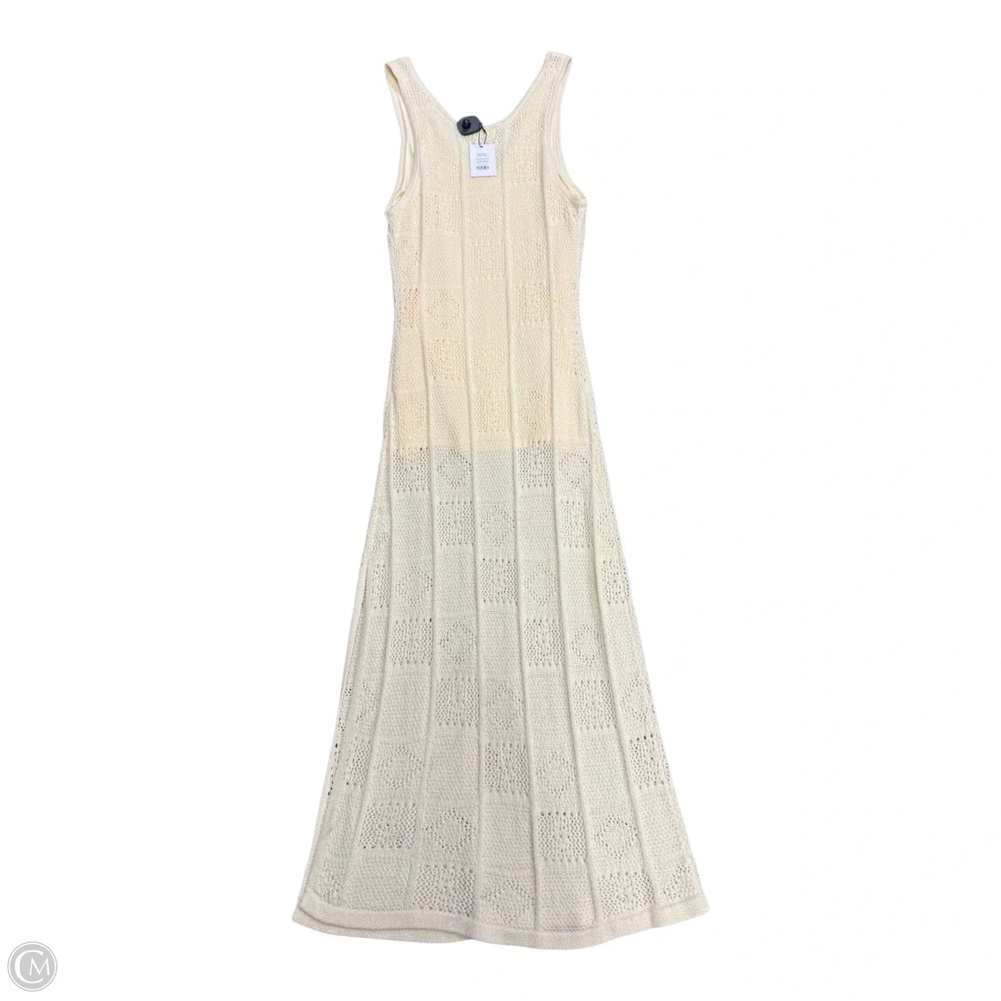 Dress Casual Maxi By Showpo In Cream, Size: 12