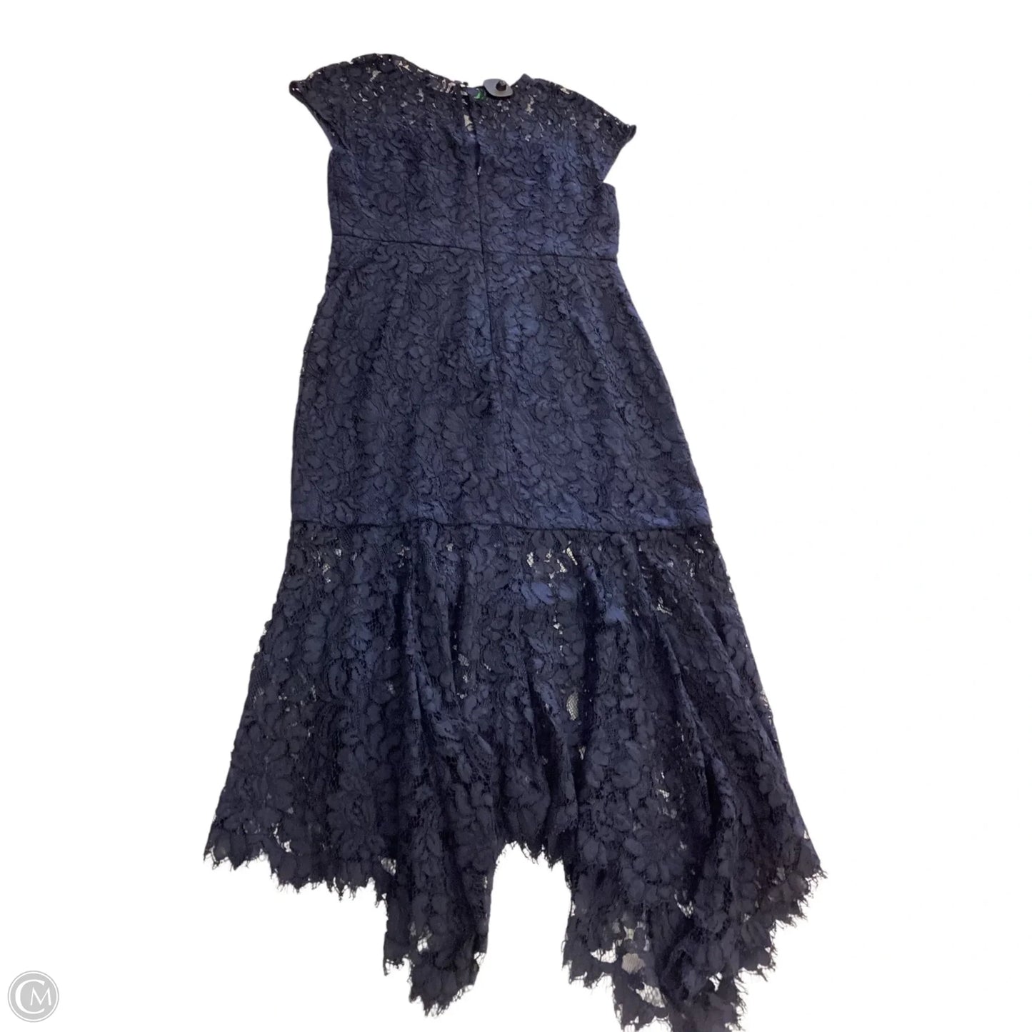Dress Casual Maxi By Banana Republic In Navy, Size: 12