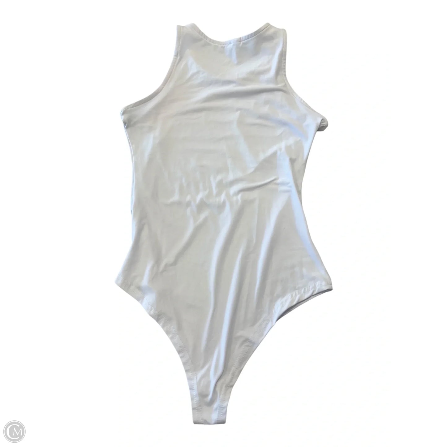 Bodysuit By Clothes Mentor In White, Size: S