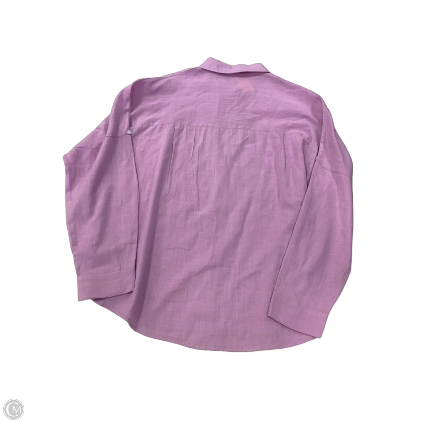 Top Long Sleeve By Clothes Mentor In Purple, Size: Xl