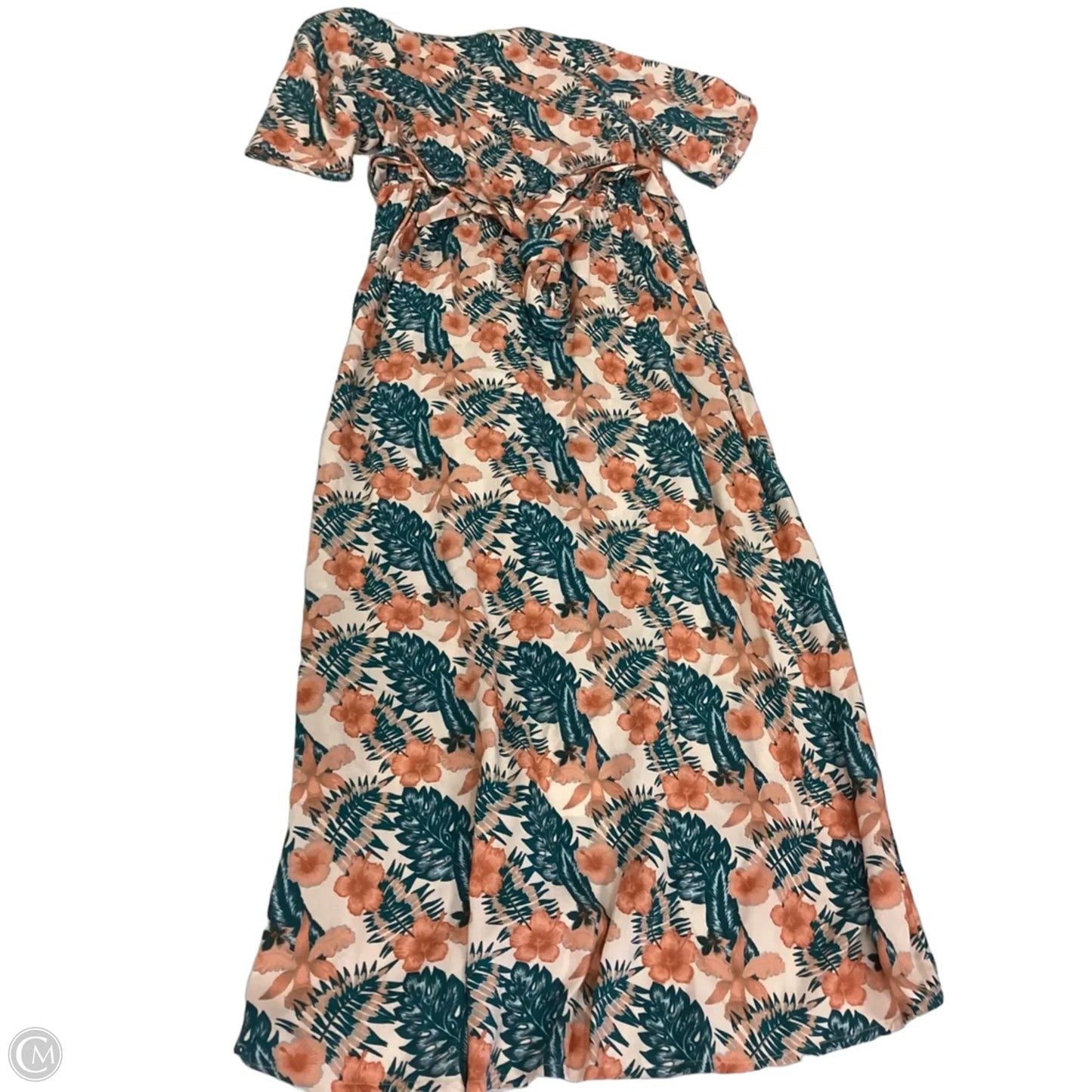 Dress Casual Maxi By Roxy In Tropical Print, Size: S