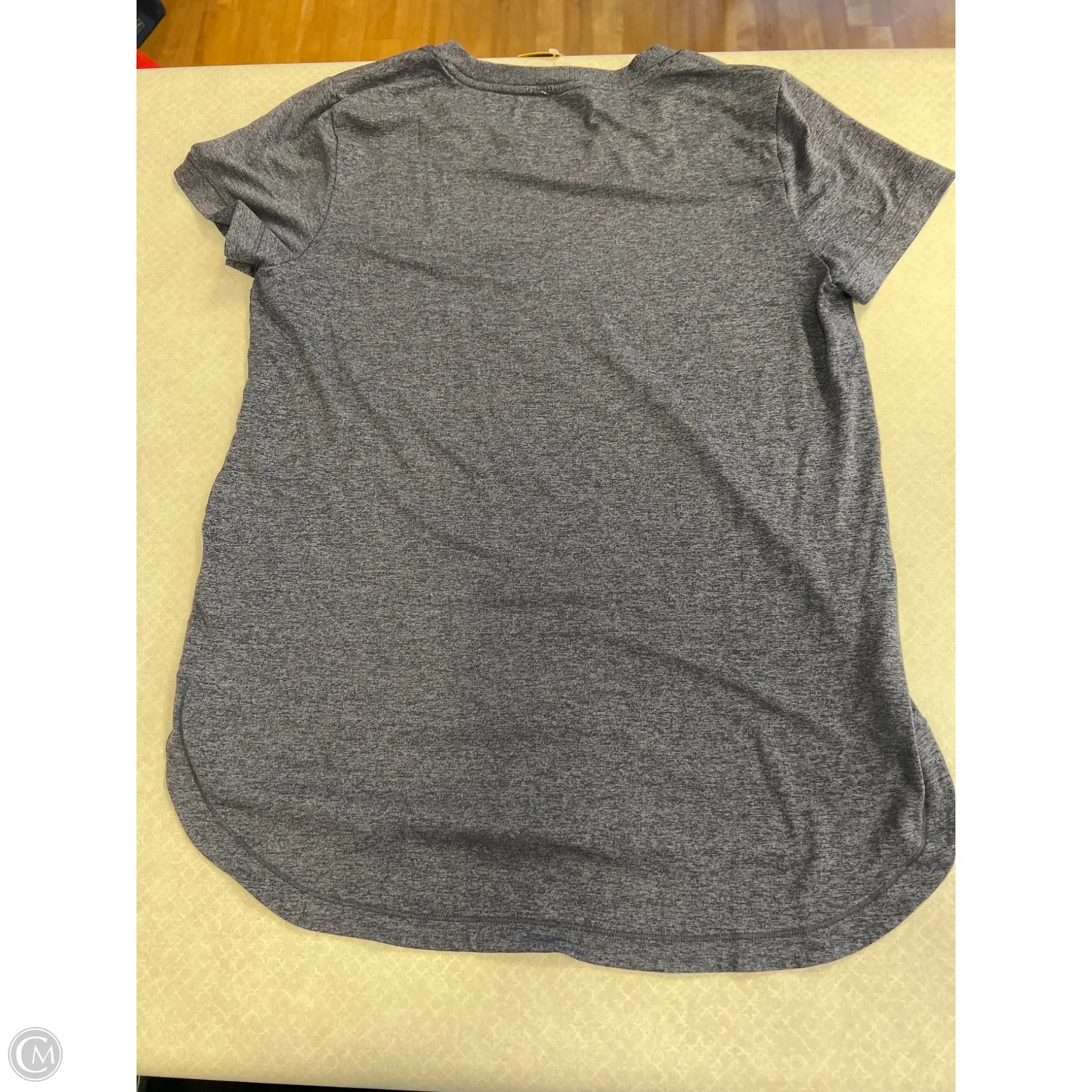 Athletic Top Short Sleeve By Athleta In Blue, Size: M