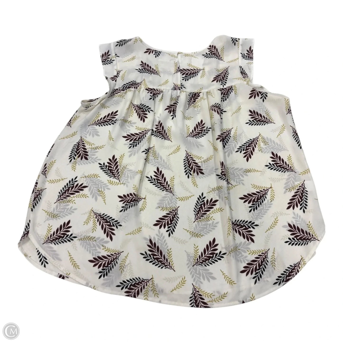 Top Short Sleeve By Loft In Floral Print, Size: Xl