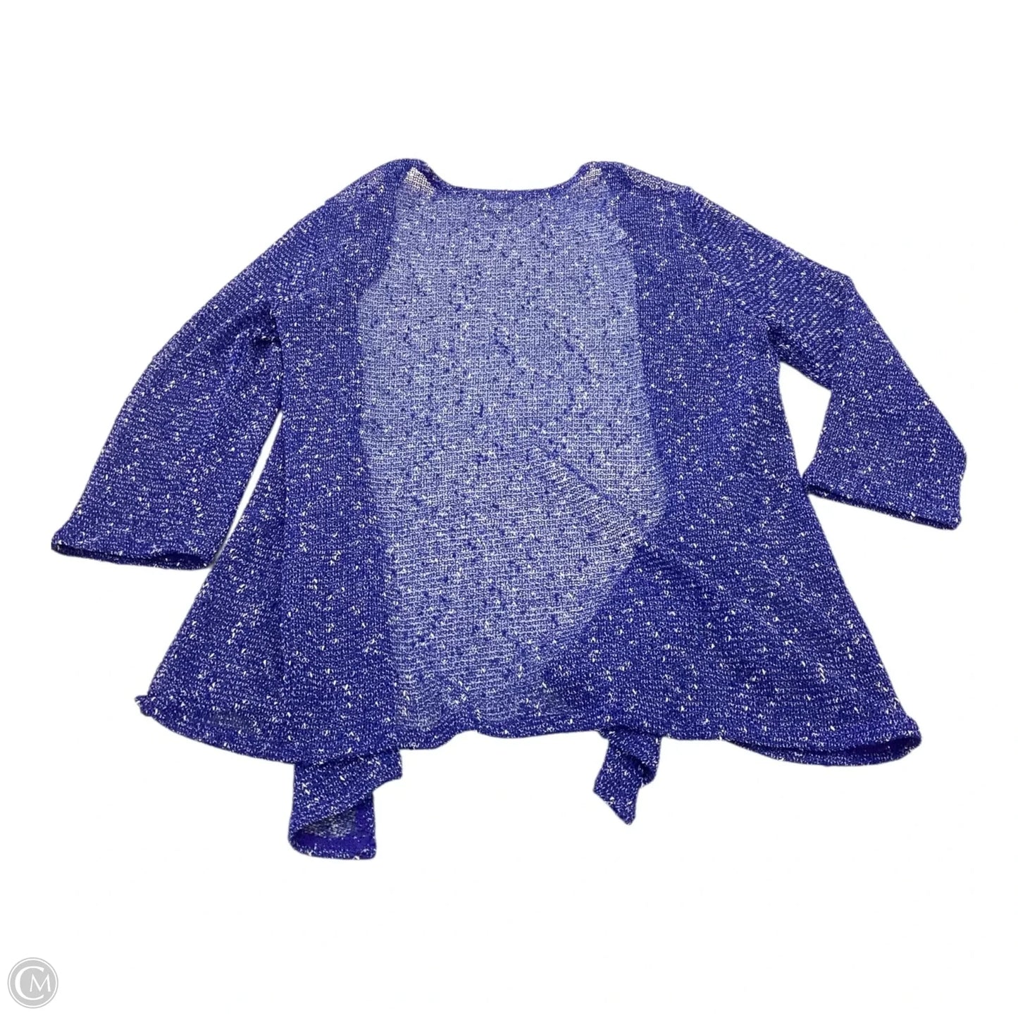 Cardigan By Chicos In Blue, Size: 0p