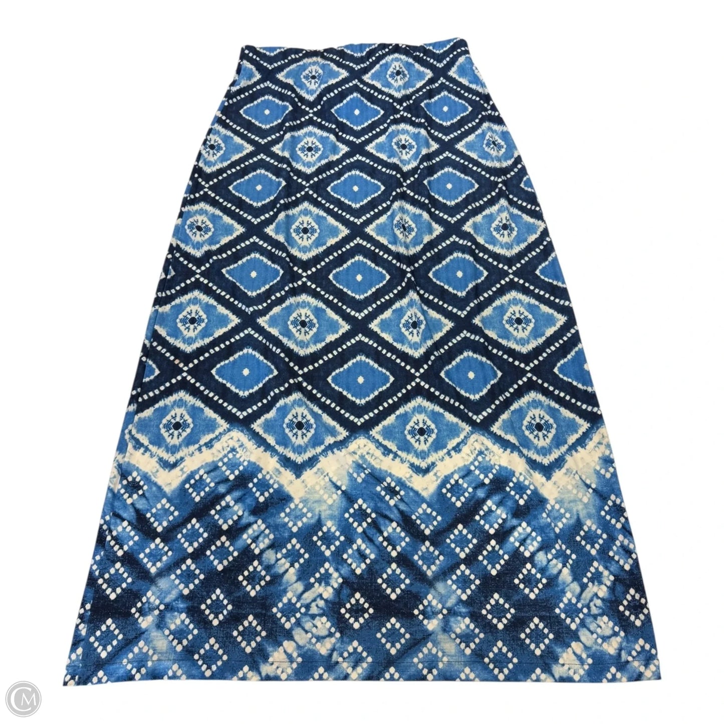 Skirt Maxi By Chicos In Blue, Size: 1 (8)