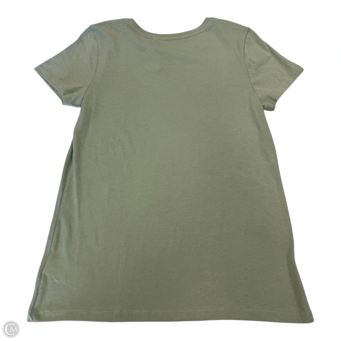 Top Short Sleeve By Gap In Green, Size: M