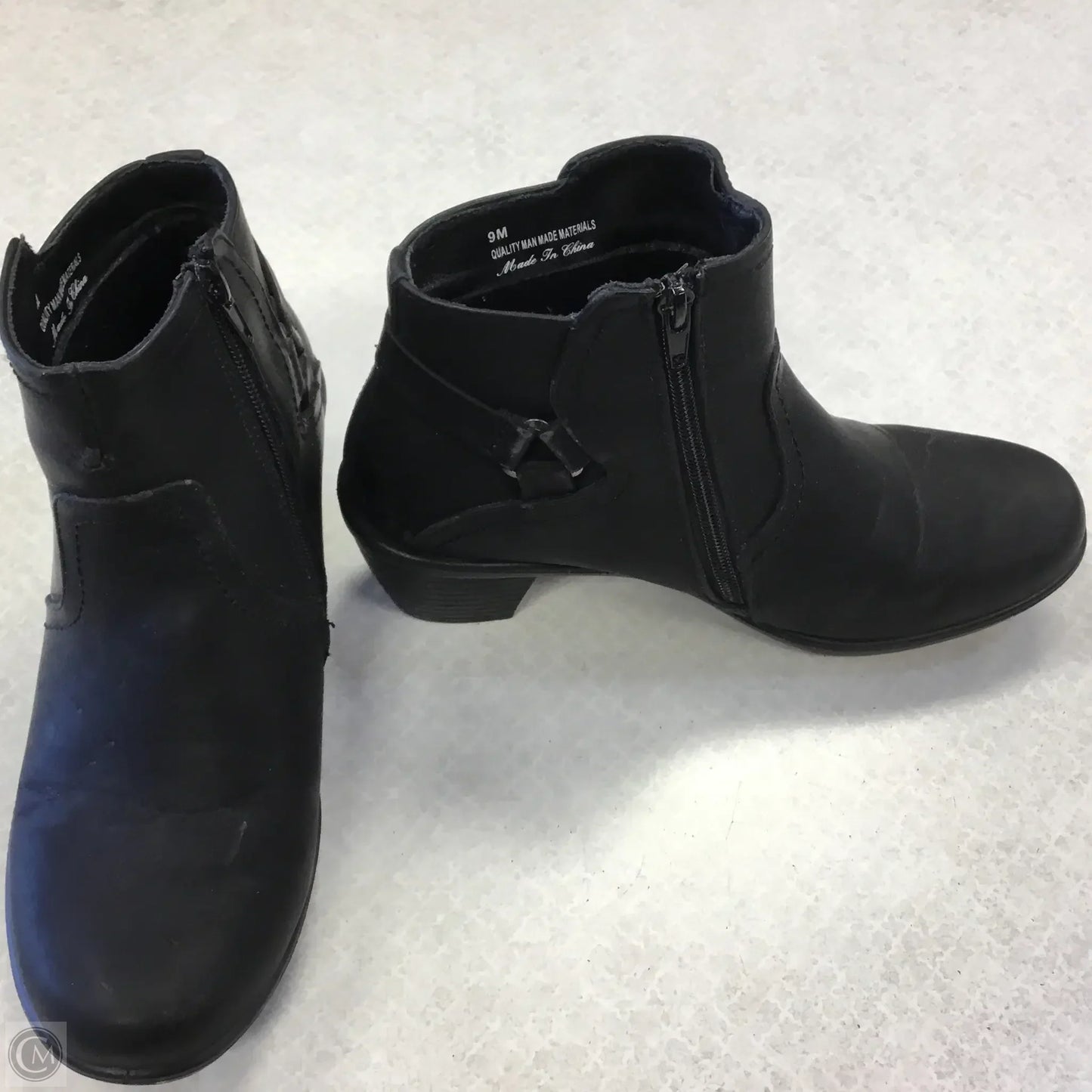 Boots Ankle Heels By Anko Also In Black, Size: 9