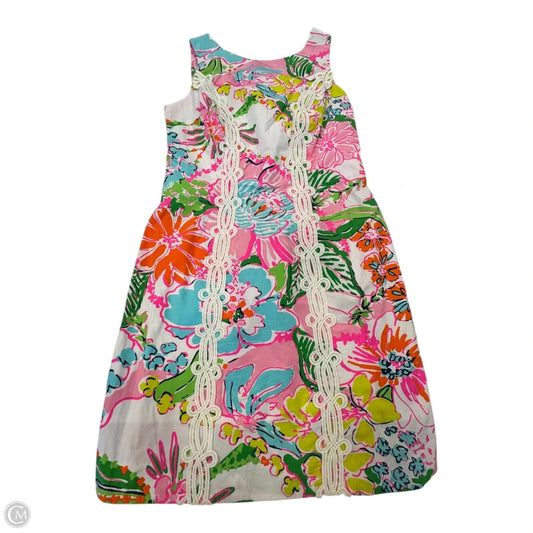 Dress Designer By Lilly Pulitzer In Floral Print, Size: 2