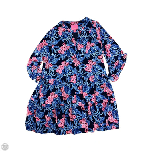 Dress Designer By Lilly Pulitzer In Blue & Pink, Size: 2