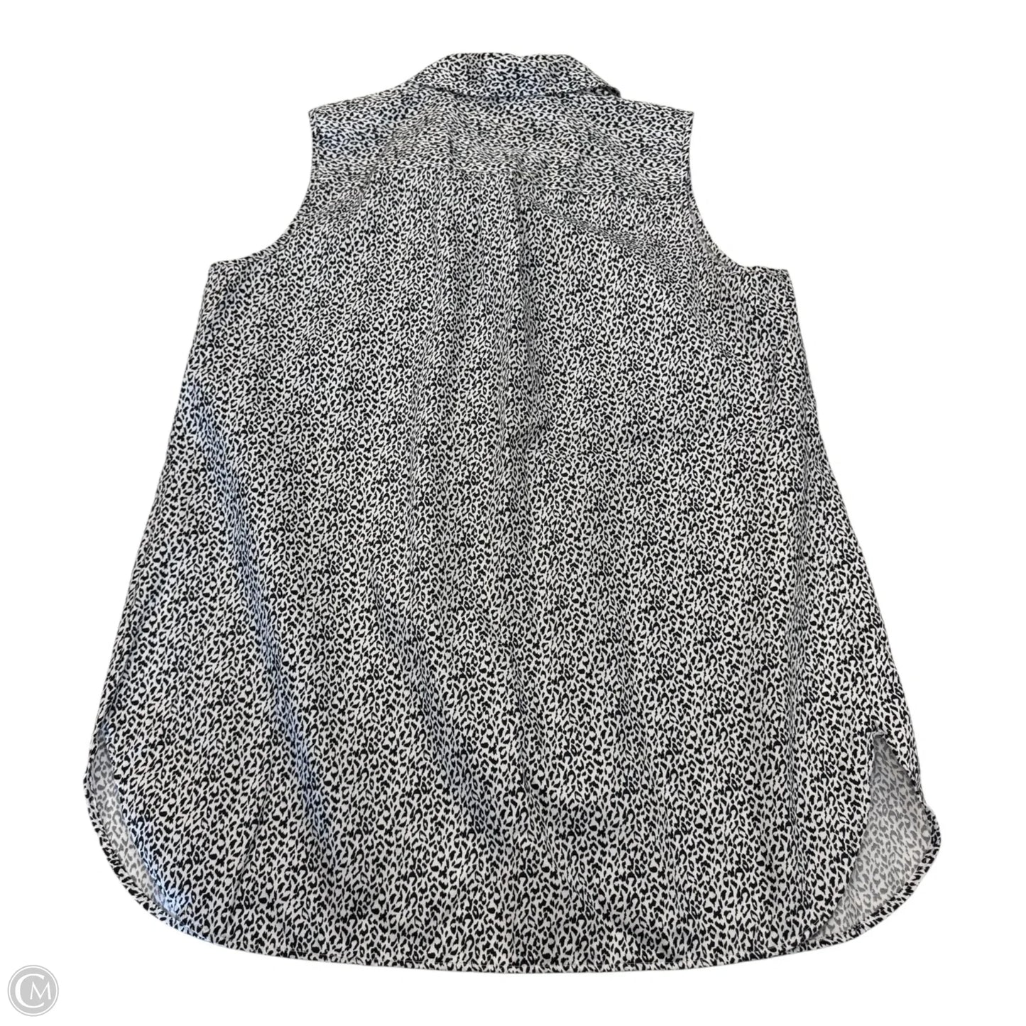 Top Sleeveless By Chicos In Animal Print, Size: L