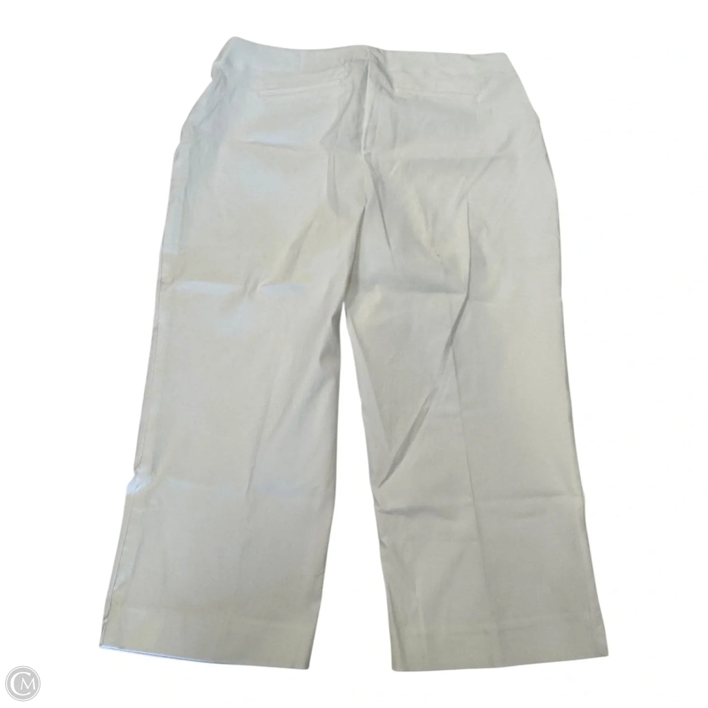 Capris By Chicos In White, Size: L
