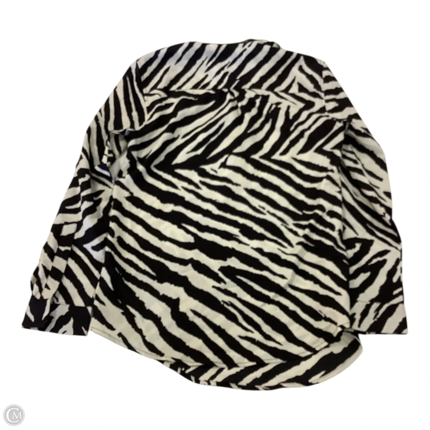 Top Long Sleeve By Cupio In Animal Print, Size: S