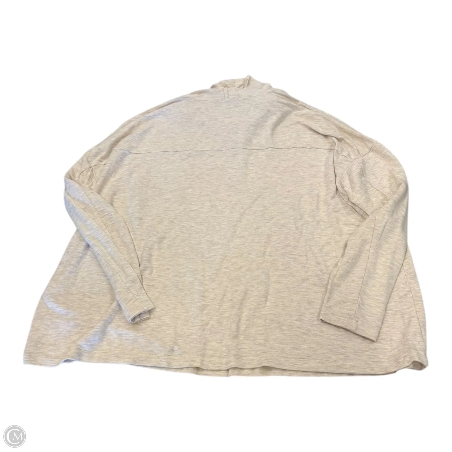 Top Long Sleeve By Cabi In Cream, Size: L