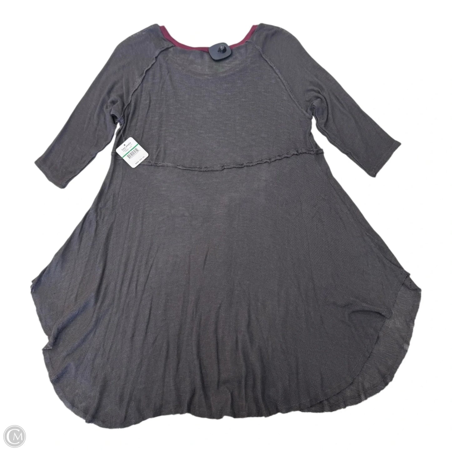 Top Short Sleeve By Free People In Grey, Size: L