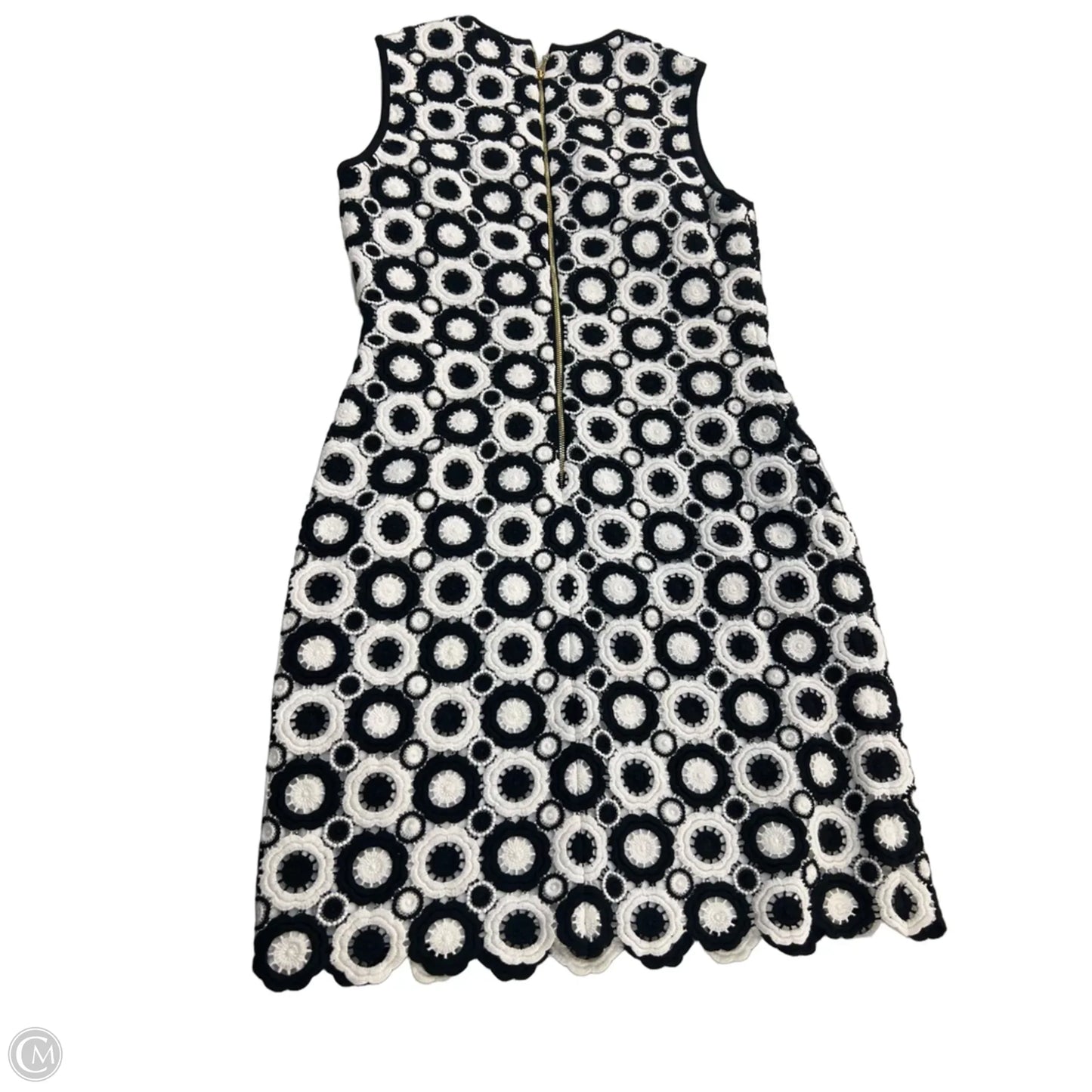 Dress Designer By Kate Spade In Black & White, Size: 4