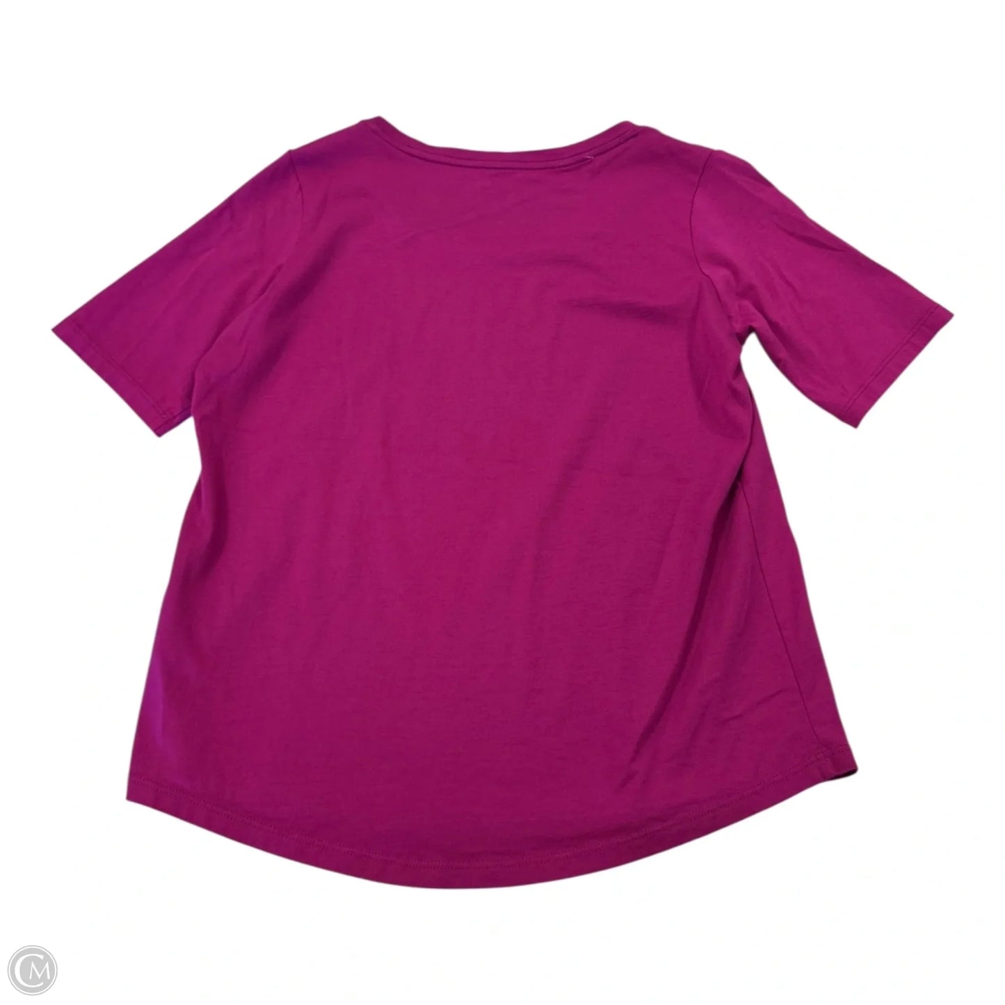 Top Short Sleeve By Lands End In Purple, Size: Xsp
