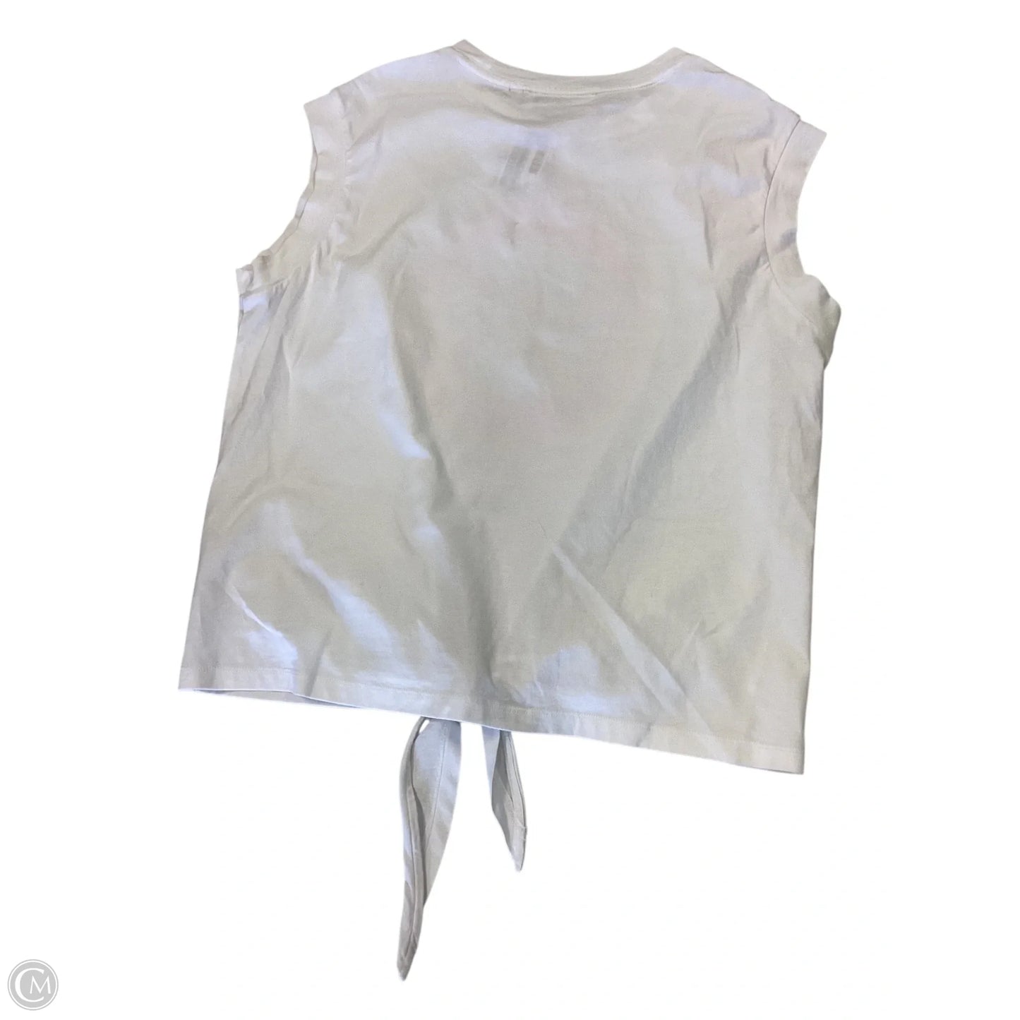 Top Sleeveless Designer By Michael Kors In White, Size: Xs