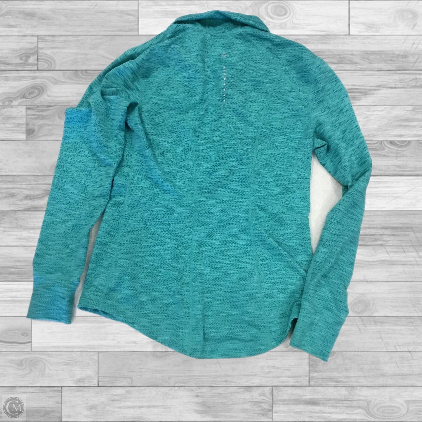 Athletic Jacket By Tangerine In Green, Size: M