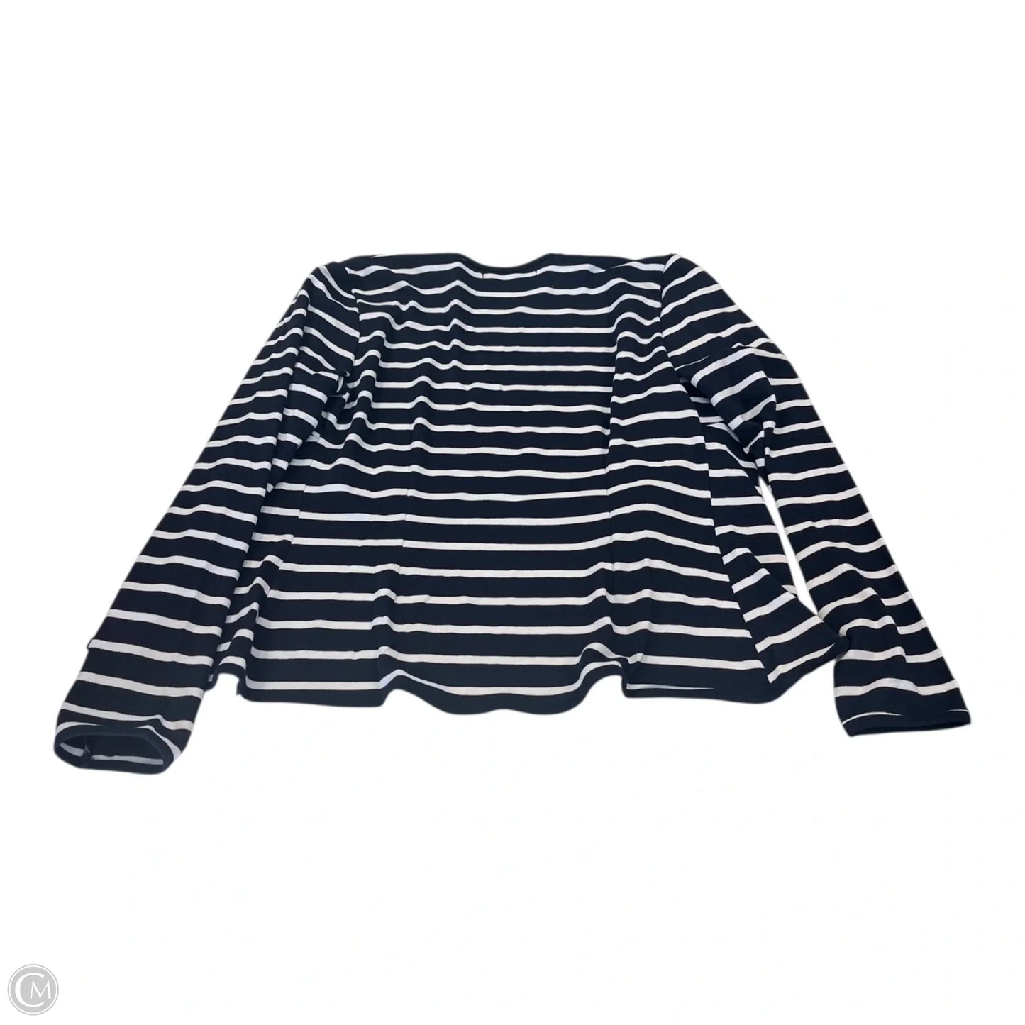 Cardigan By Allegra K In Striped Pattern, Size: M