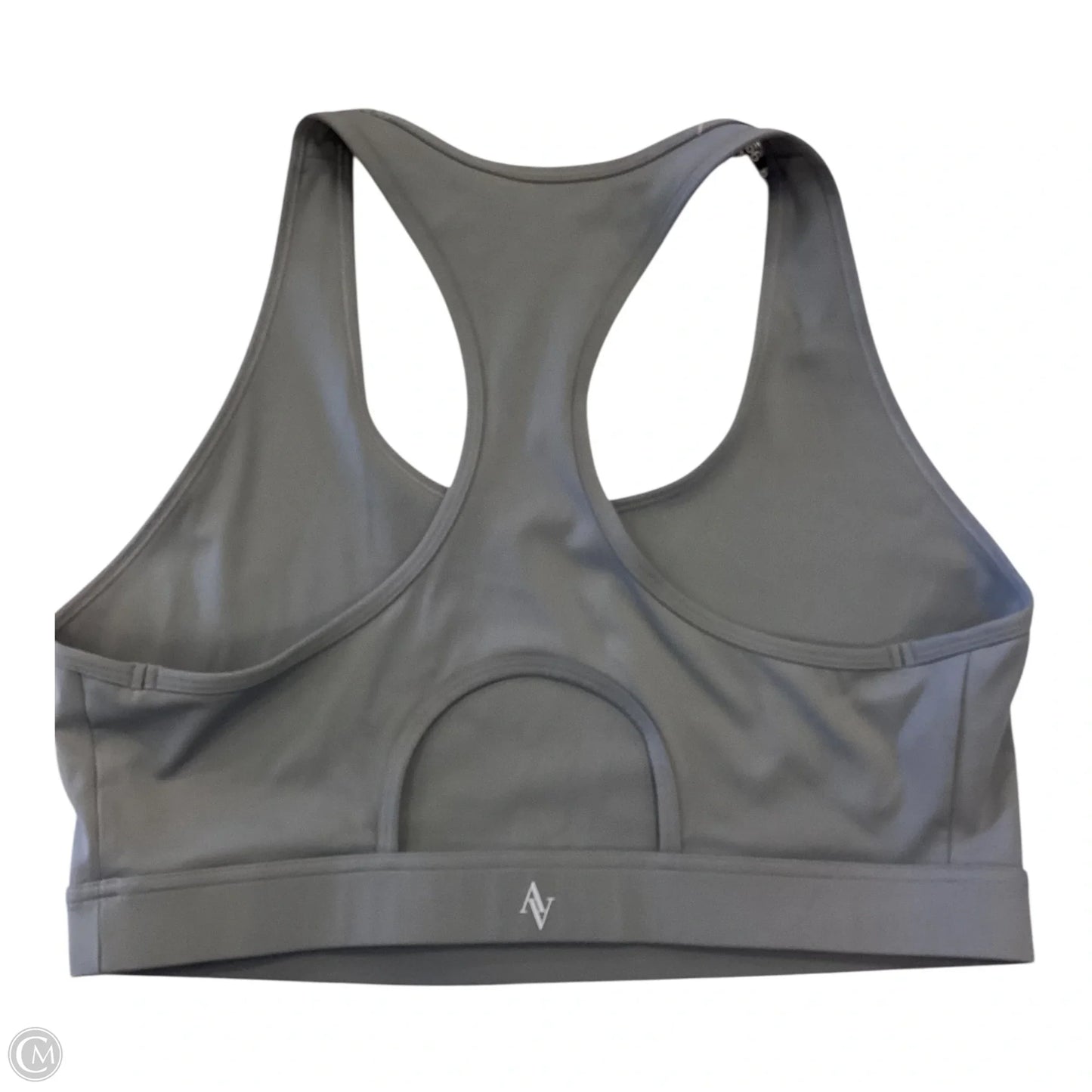 Athletic Bra By Clothes Mentor In Grey, Size: 2x