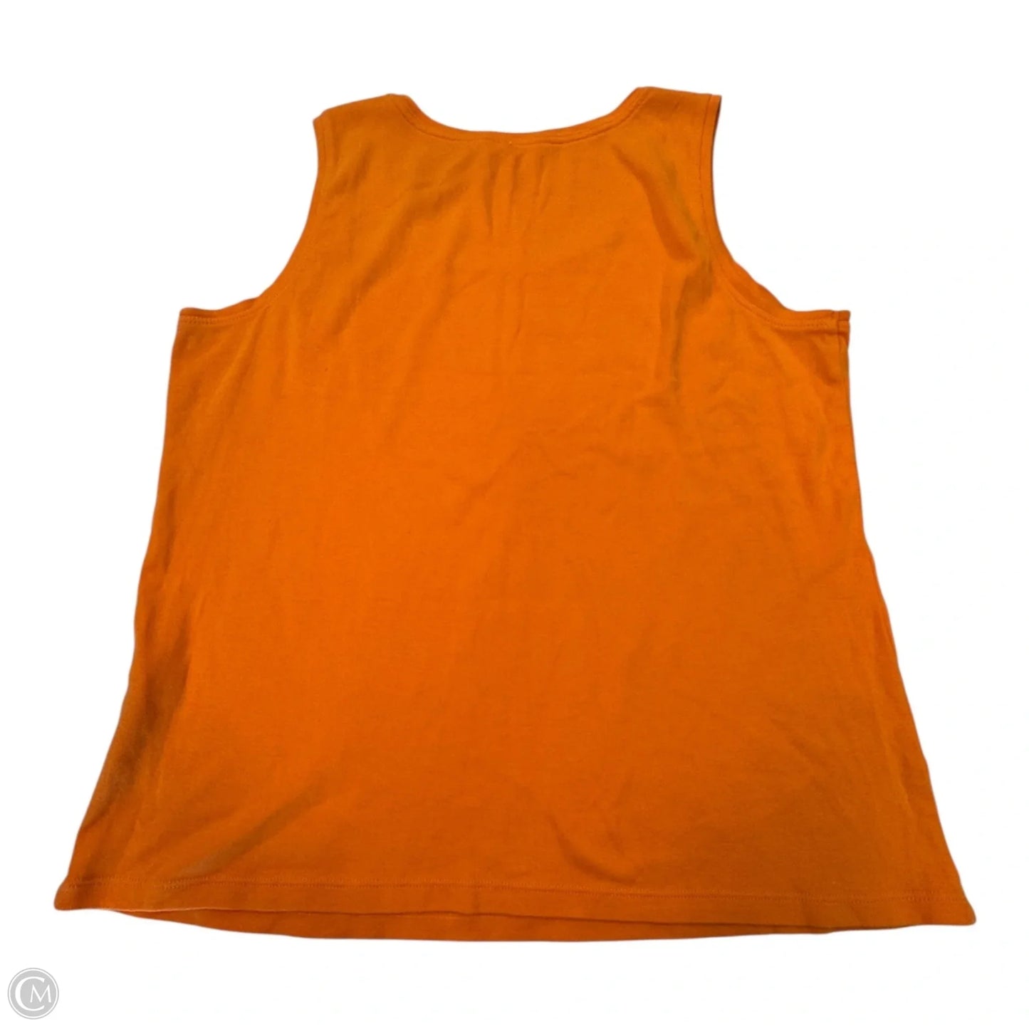 Tank Top By Chicos In Orange, Size: Xl